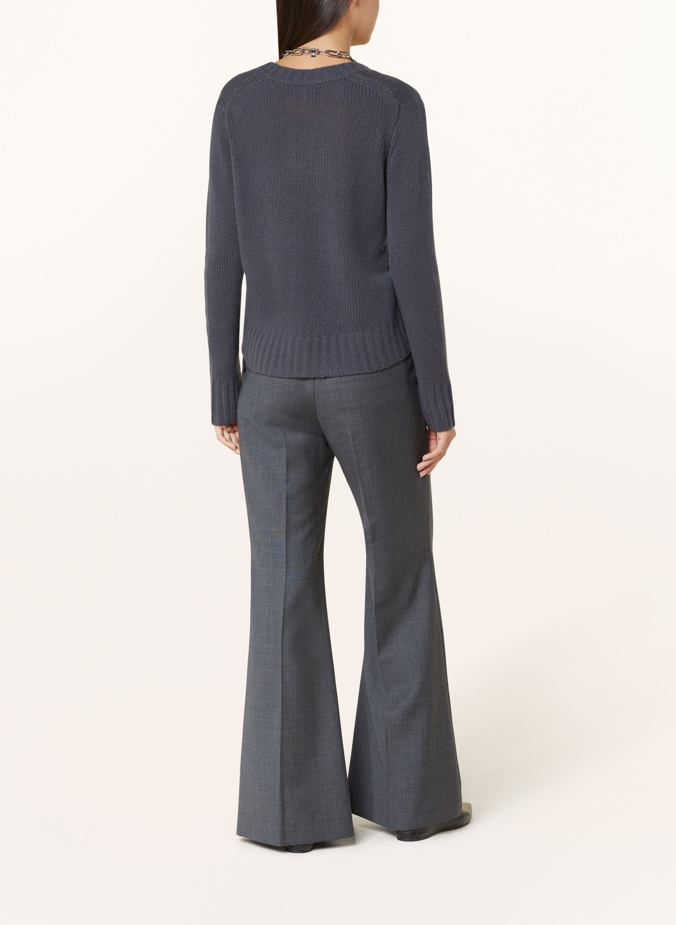 MRS & HUGS Pullover mit Cashmere, Farbe: DUNKELGRAU (Bild 3)