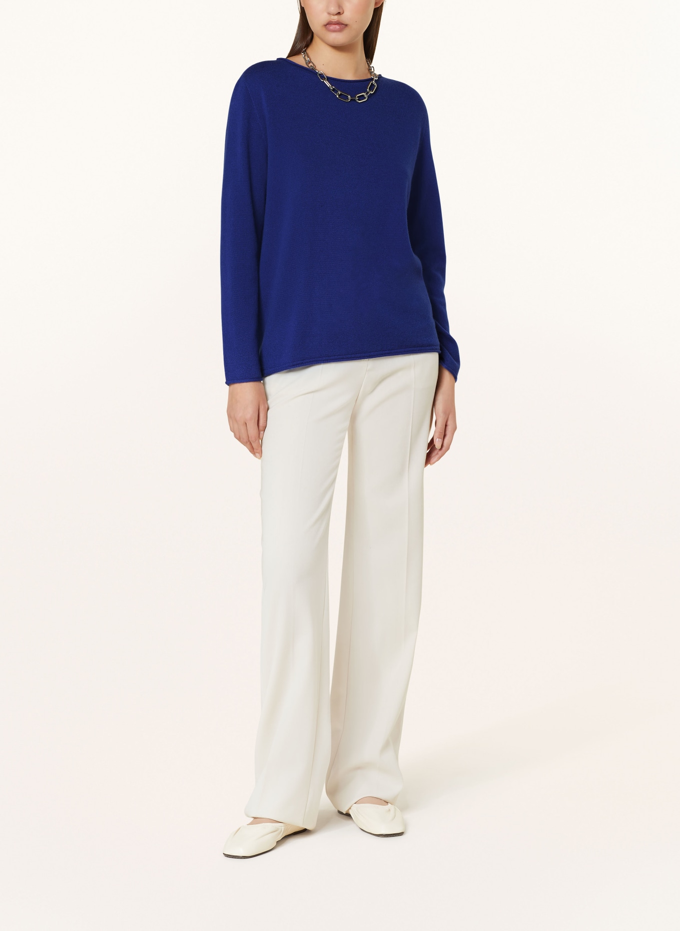 MRS & HUGS Cashmere sweater, Color: BLUE (Image 2)