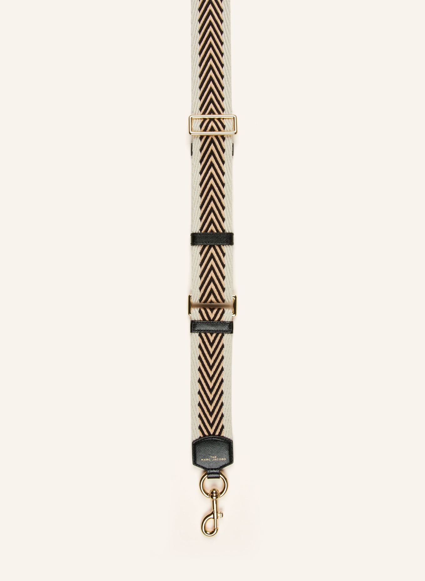 MARC JACOBS Shoulder straps, Color: BLACK/ LIGHT BROWN (Image 1)