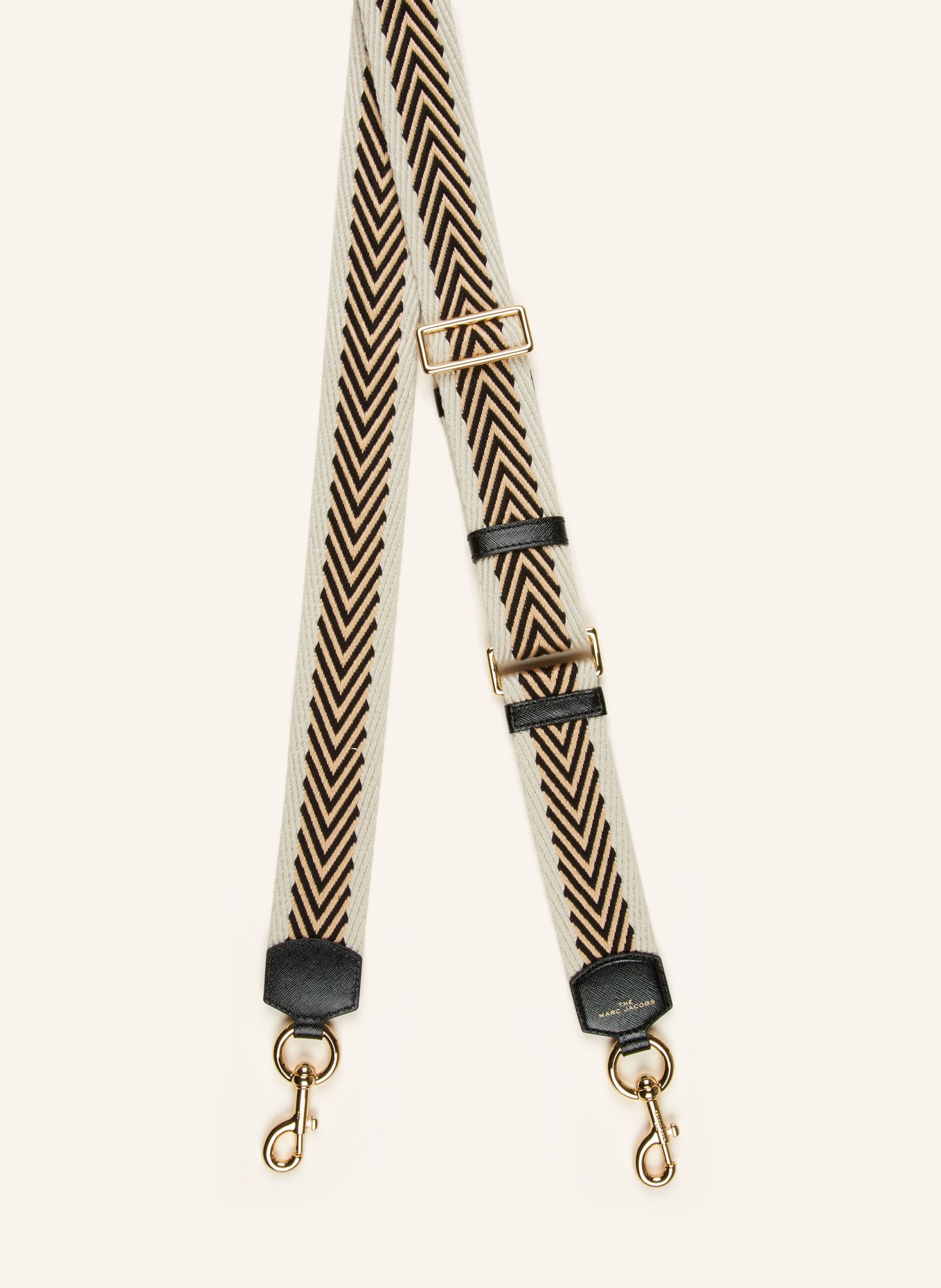 MARC JACOBS Shoulder straps, Color: BLACK/ LIGHT BROWN (Image 2)
