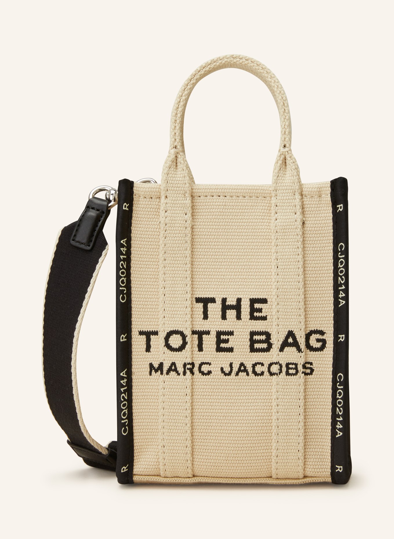 MARC JACOBS Crossbody bag THE PHONE TOTE, Color: CREAM/ BLACK (Image 1)