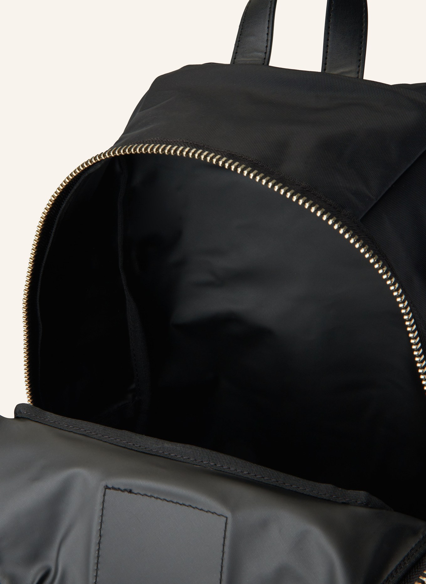 MARC JACOBS Backpack THE LARGE BACKPACK, Color: BLACK (Image 3)