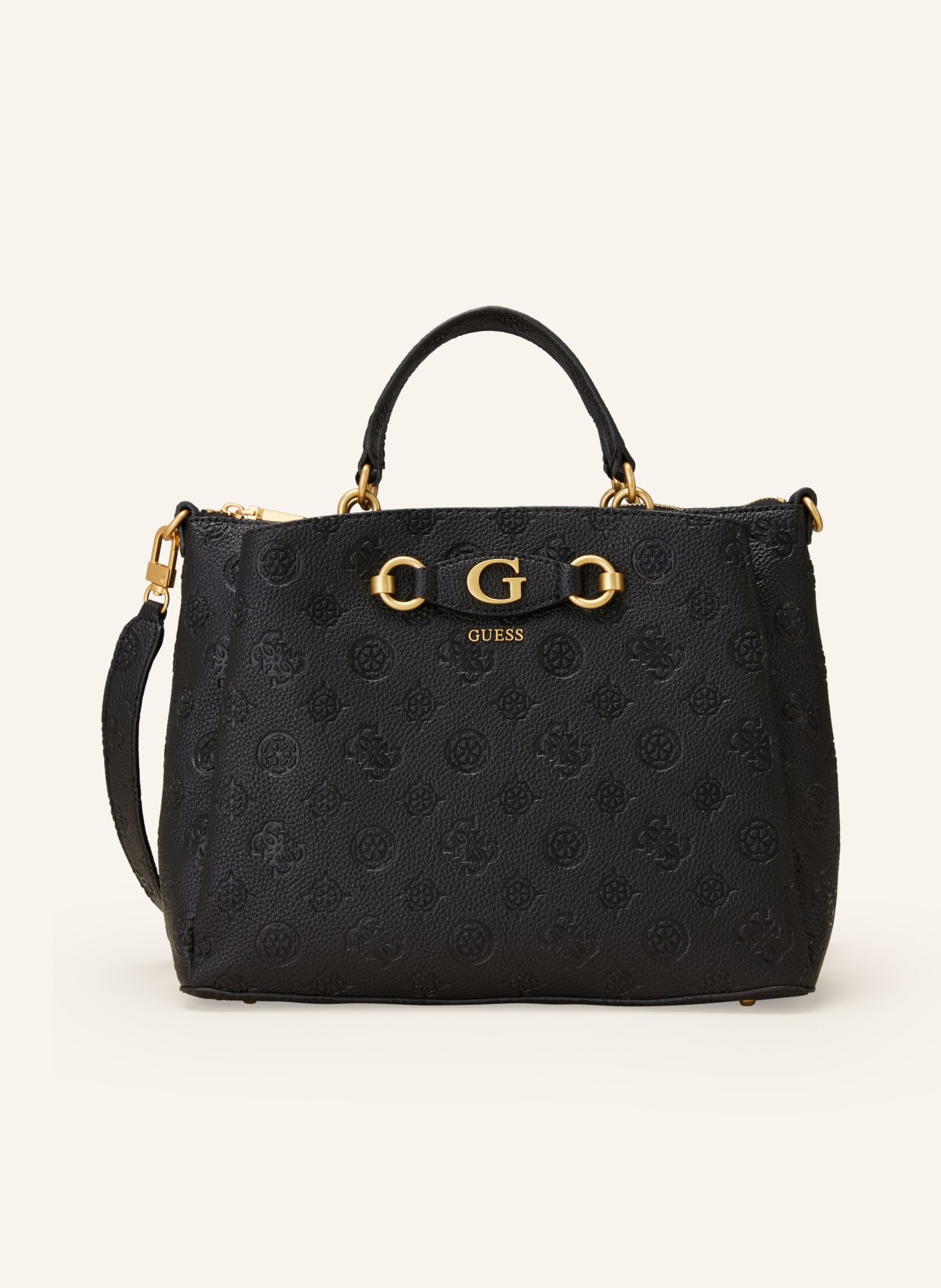 GUESS Handbag IZZY PEONY, Color: BLACK (Image 1)