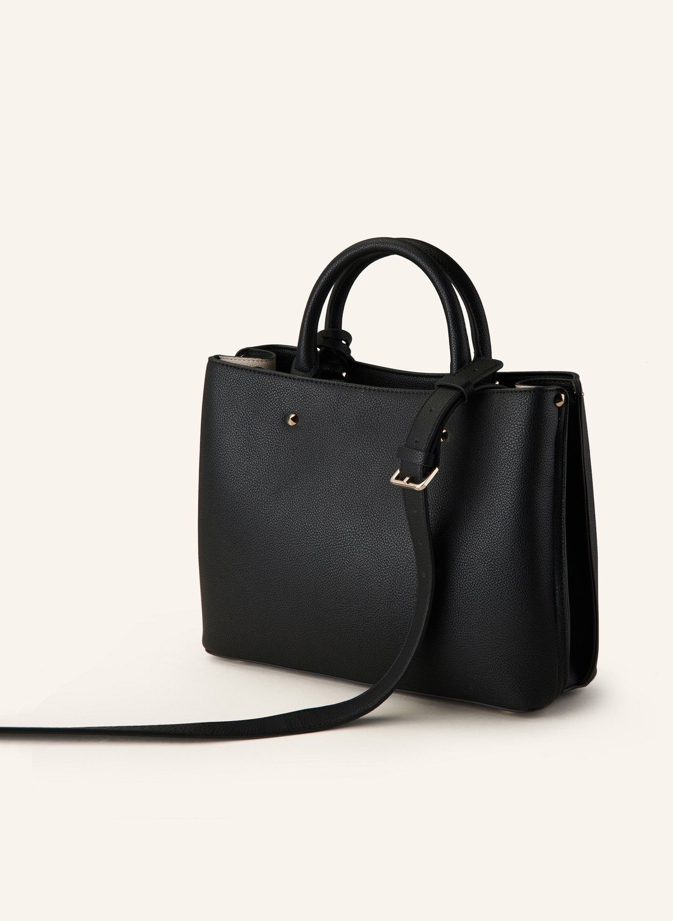 GUESS Handbag MERIDIAN with rivets, Color: BLACK (Image 2)
