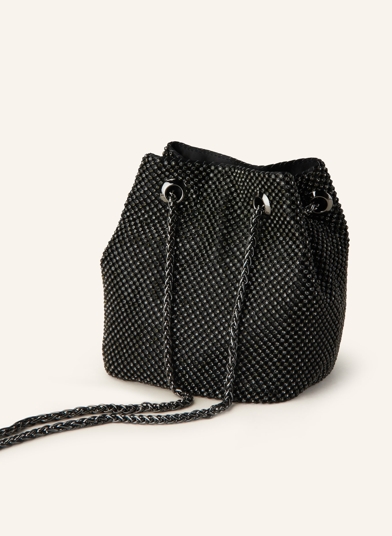 GUESS Handbag LUA with decorative gems, Color: BLACK (Image 2)