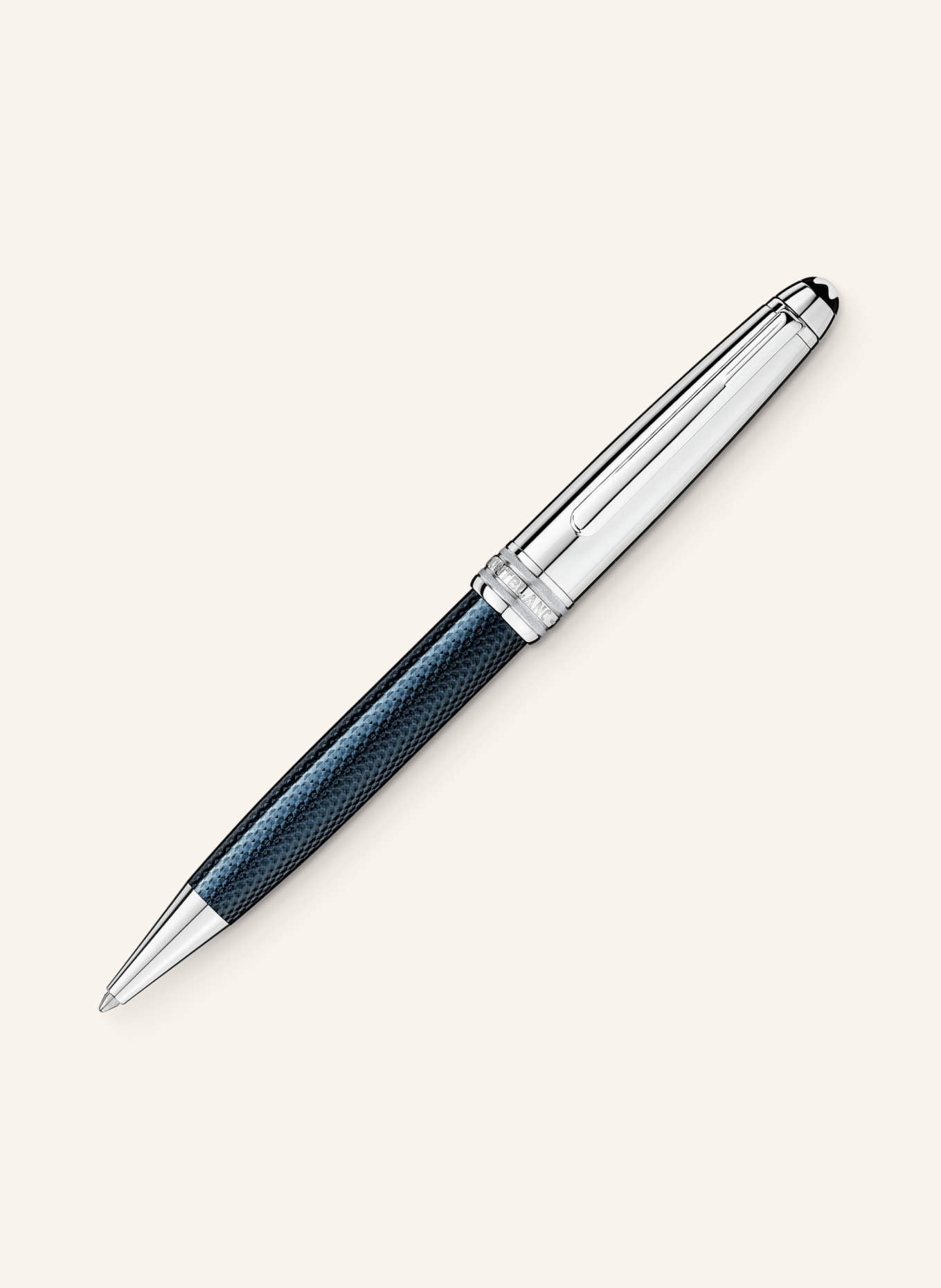 MONTBLANC Twist ballpoint pen MEISTERSTÜCK DOUÉ BLUE HOUR, Color: BLUE (Image 1)