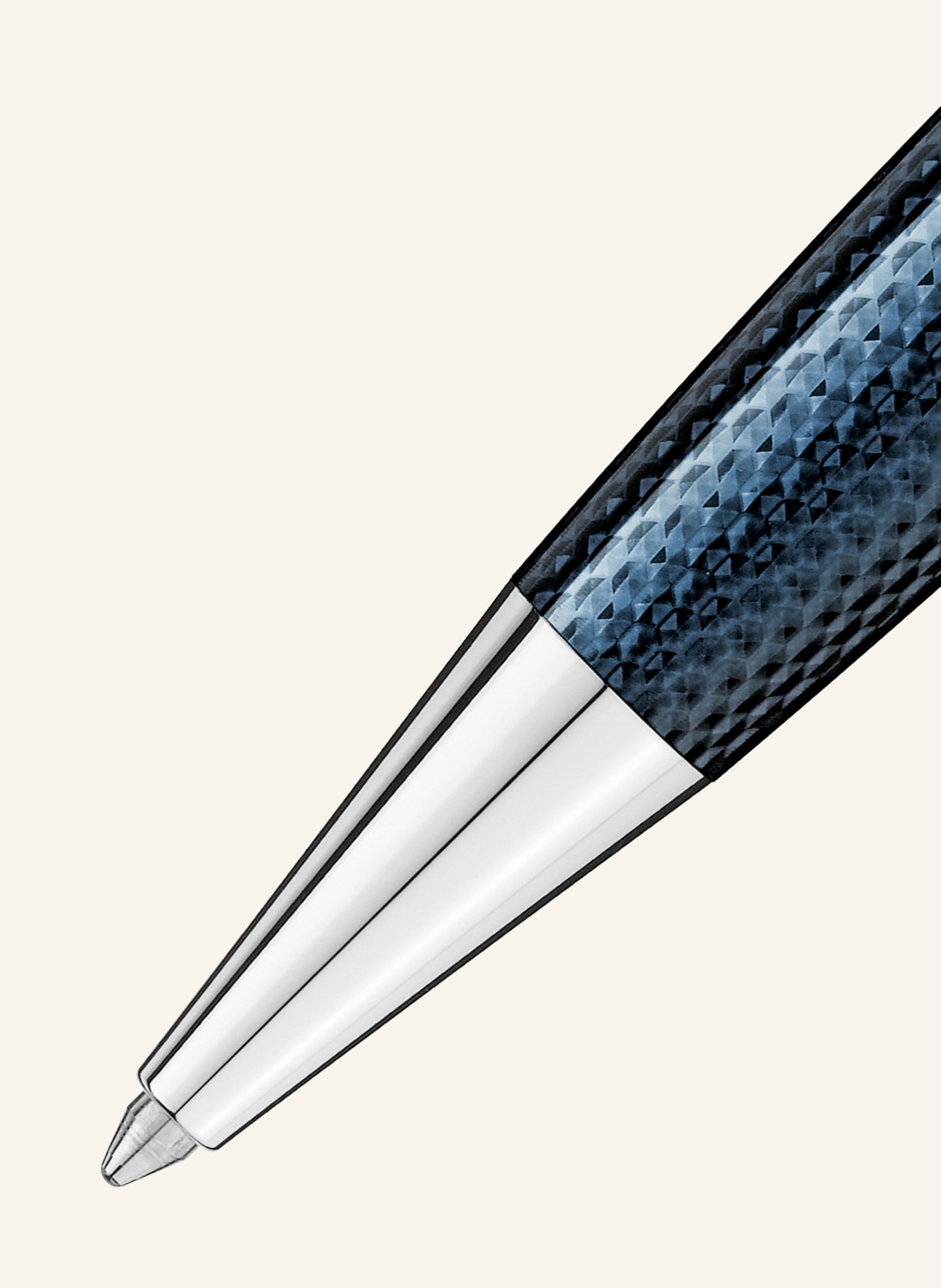 MONTBLANC Twist ballpoint pen MEISTERSTÜCK DOUÉ BLUE HOUR, Color: BLUE (Image 2)