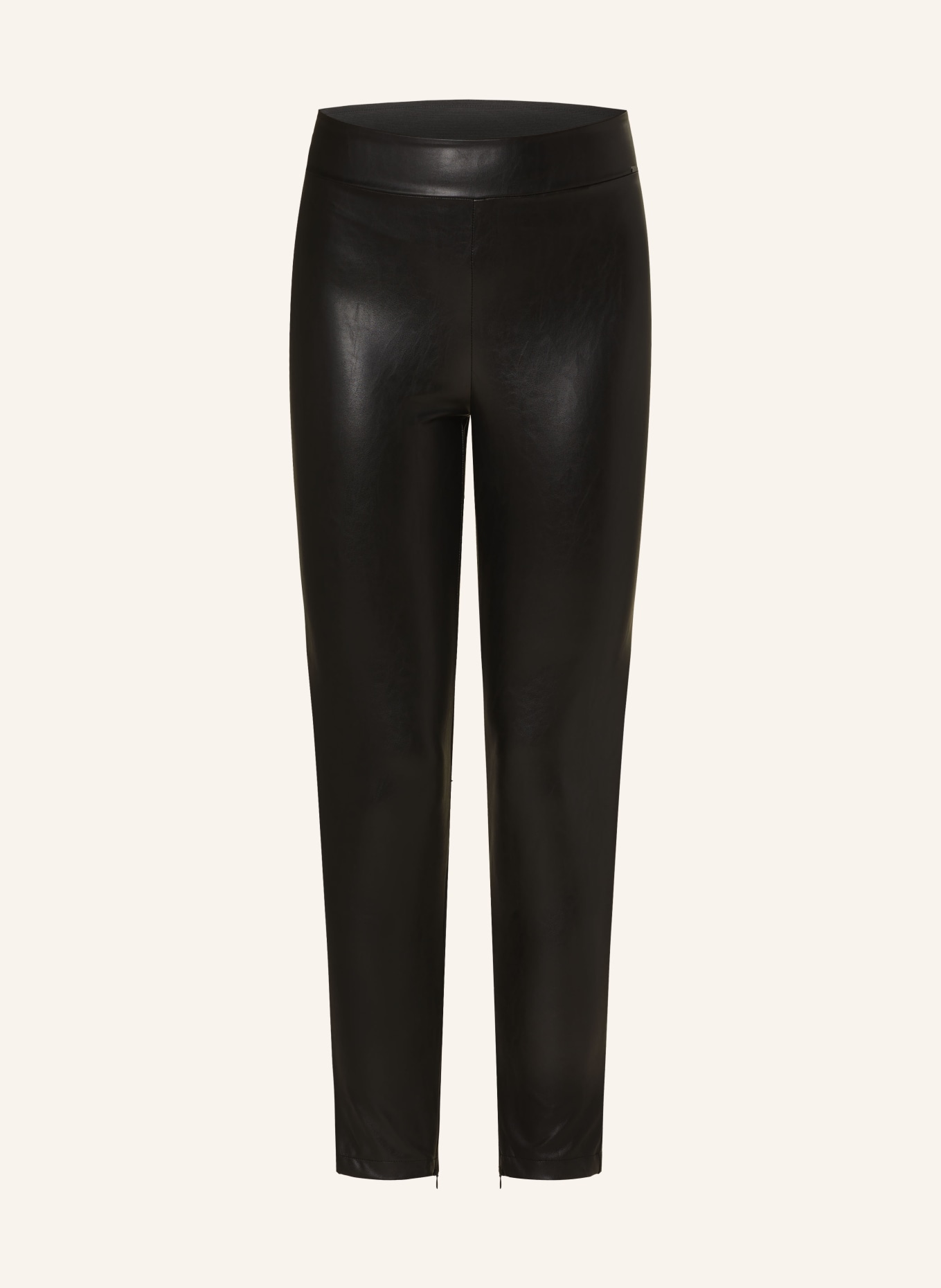 GUESS Leggings NEW PRISCILLA in leather look, Color: BLACK (Image 1)