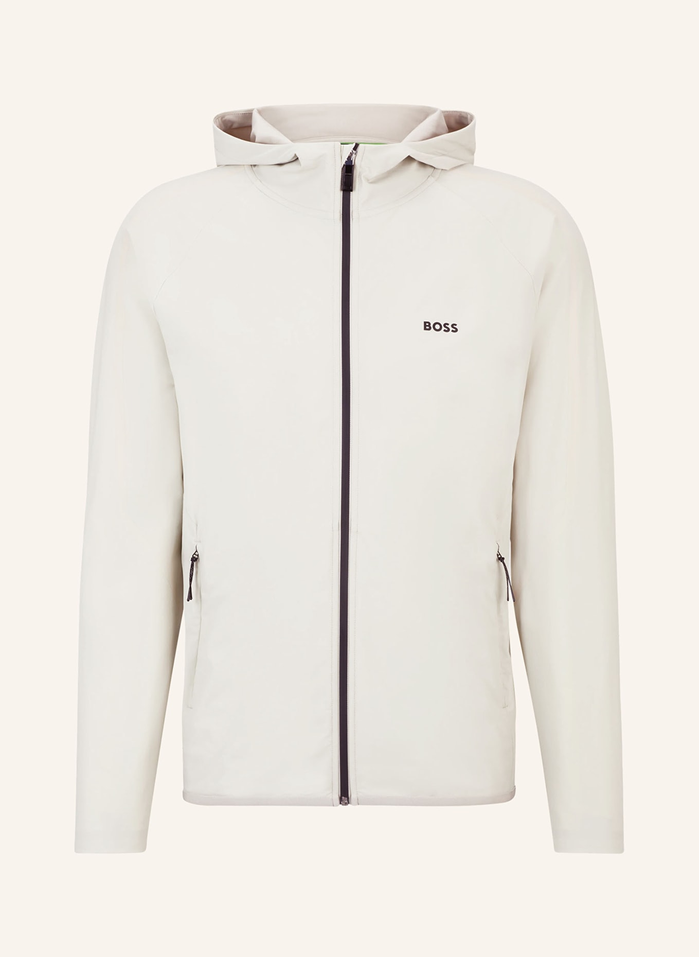 BOSS Training jacket SICON ACTIVE, Color: BEIGE (Image 1)