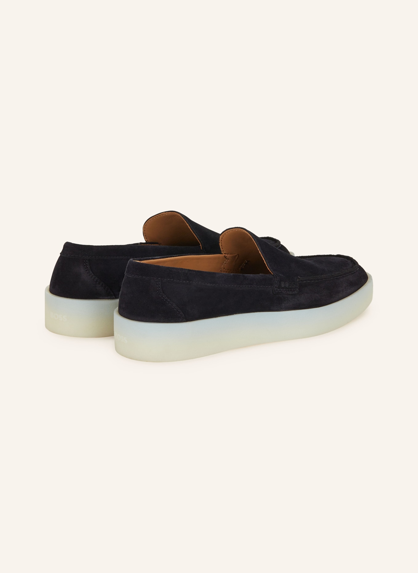 BOSS Loafersy CLAY, Kolor: GRANATOWY (Obrazek 2)