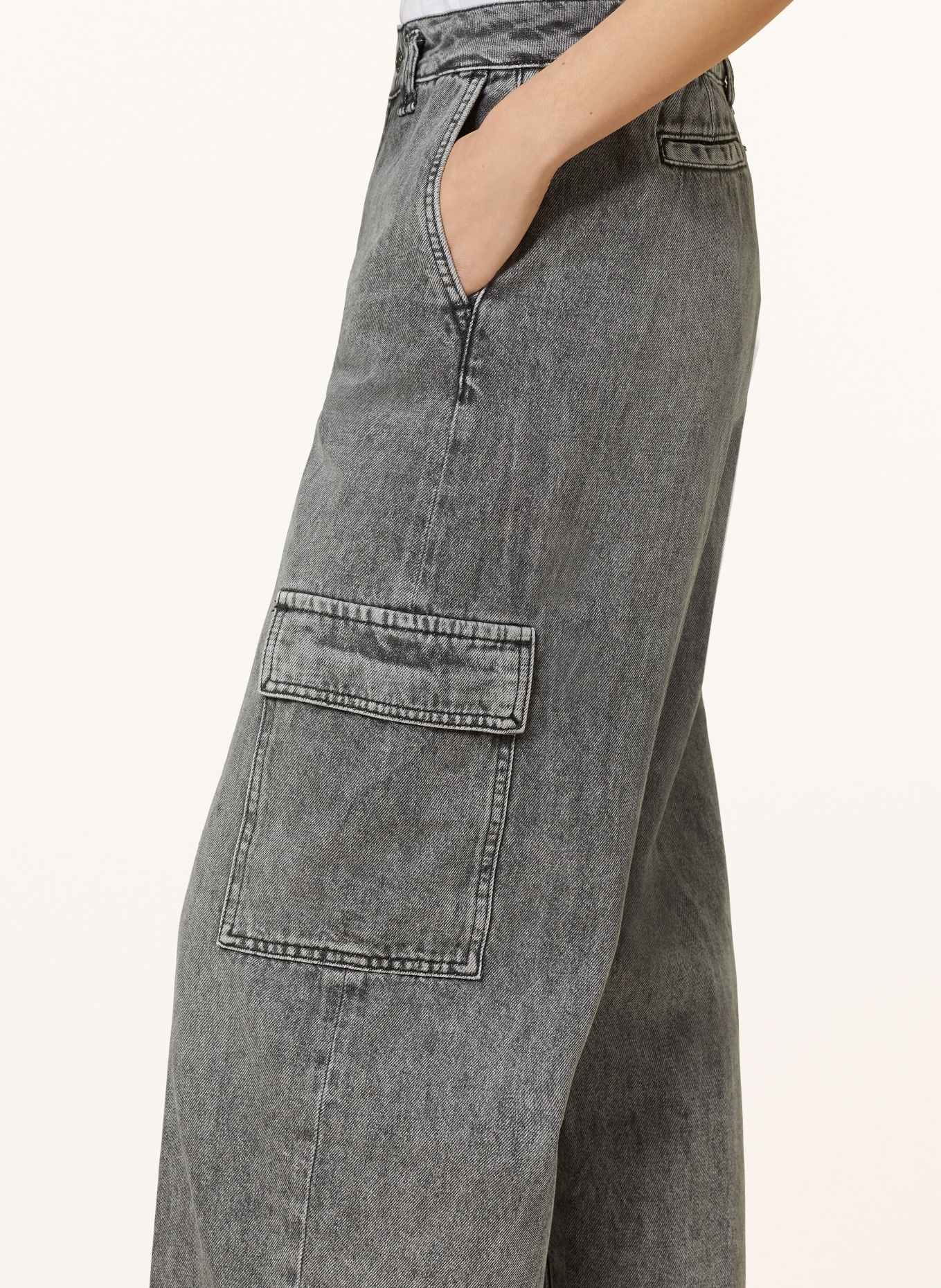 DRYKORN Cargo jeans DUCTILE, Color: 6600 grau (Image 5)