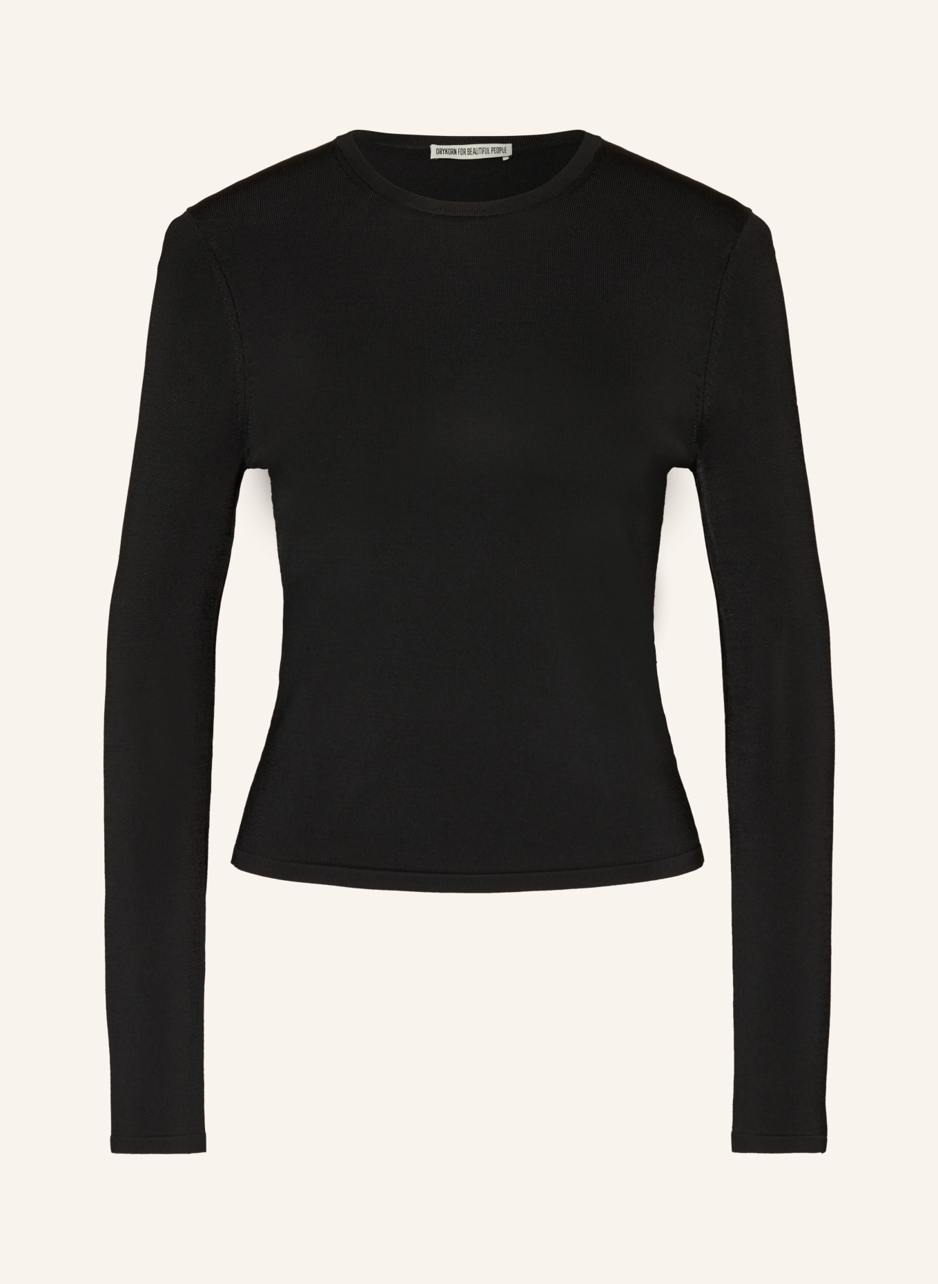 DRYKORN Long sleeve shirt ANETKA, Color: BLACK (Image 1)