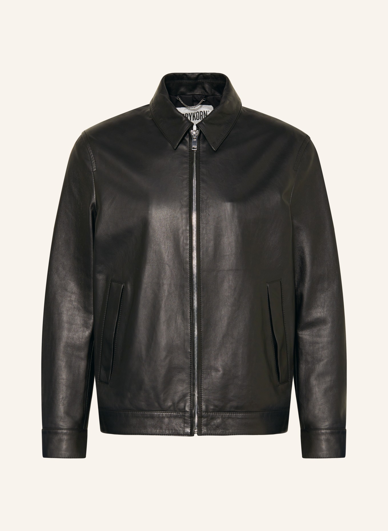 DRYKORN Leather jacket RIKKA, Color: 1000 SCHWARZ (Image 1)
