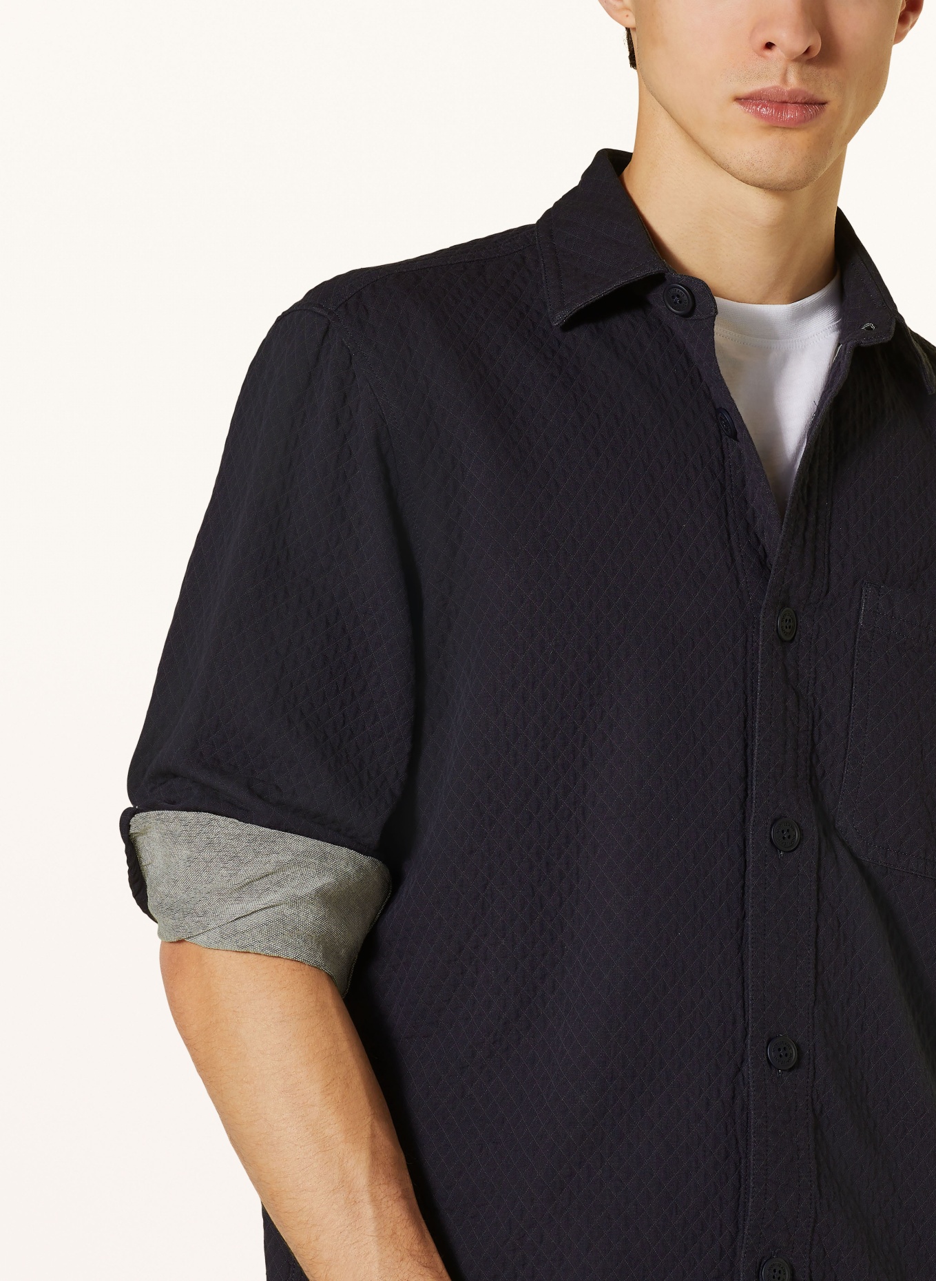 JOOP! JEANS Shirt HARVI comfort fit, Color: DARK BLUE (Image 4)