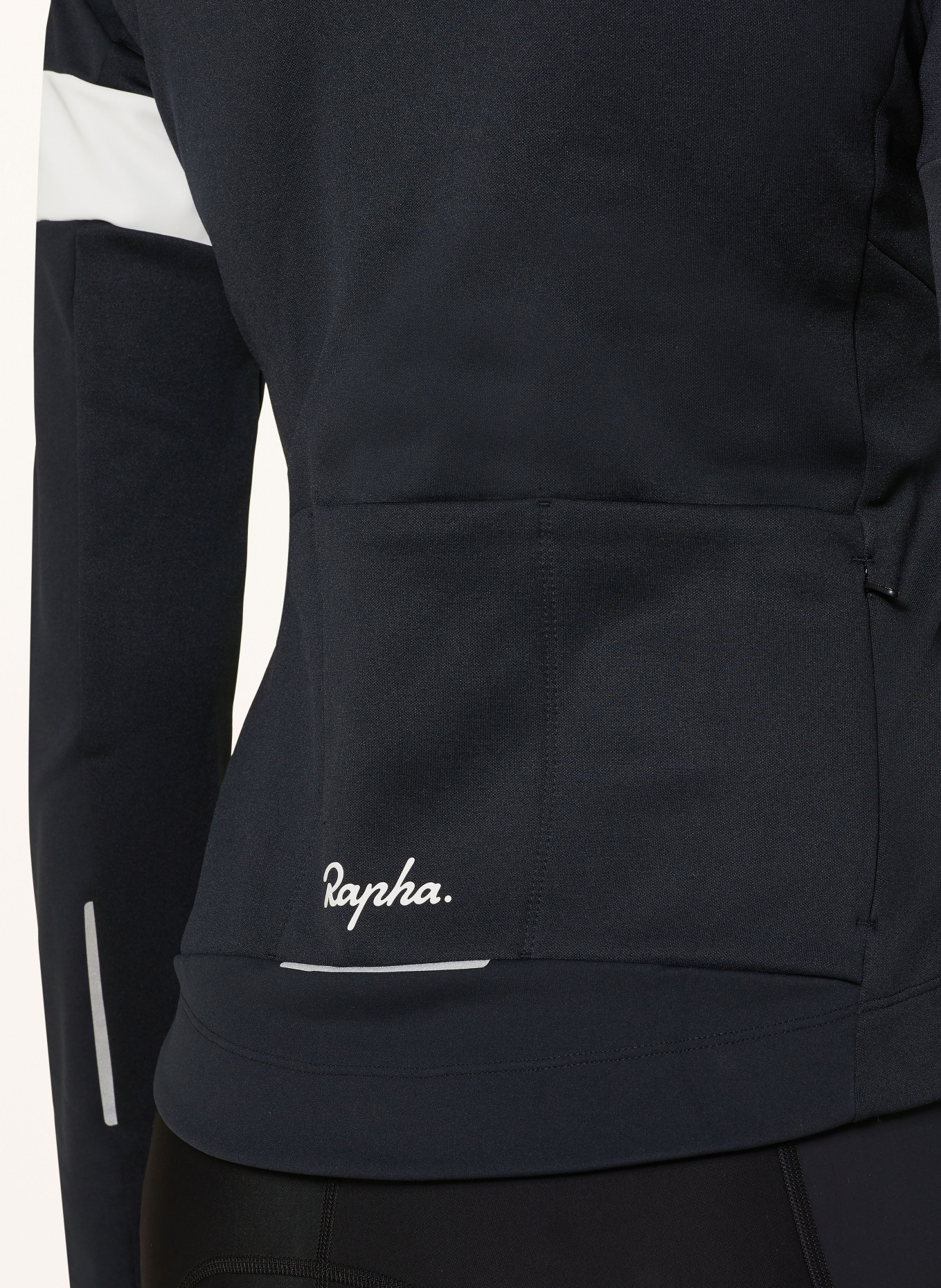 Rapha Softshell cycling jacket, Color: BLACK/ WHITE (Image 4)
