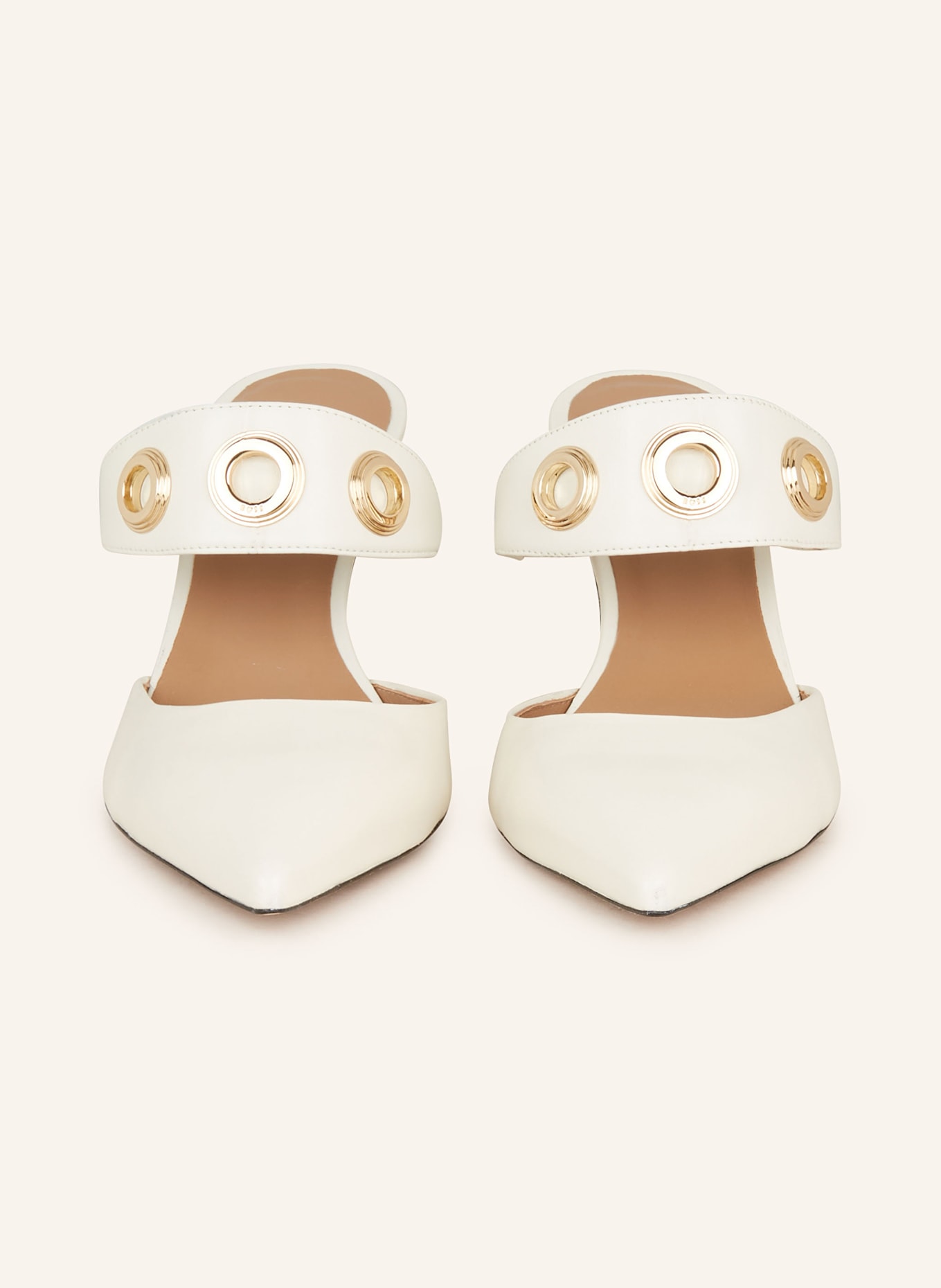 BOSS Mules JANET, Color: WHITE (Image 3)