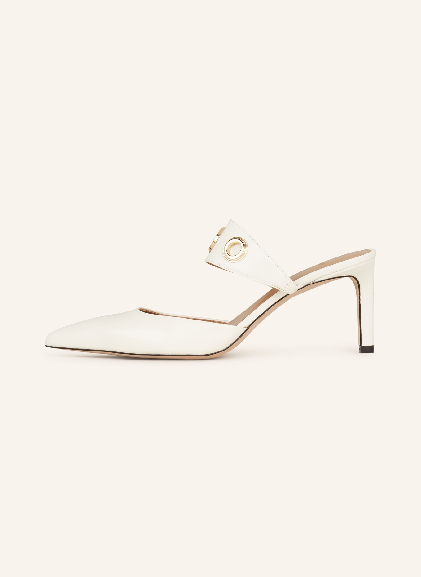 BOSS Mules JANET, Color: WHITE (Image 4)