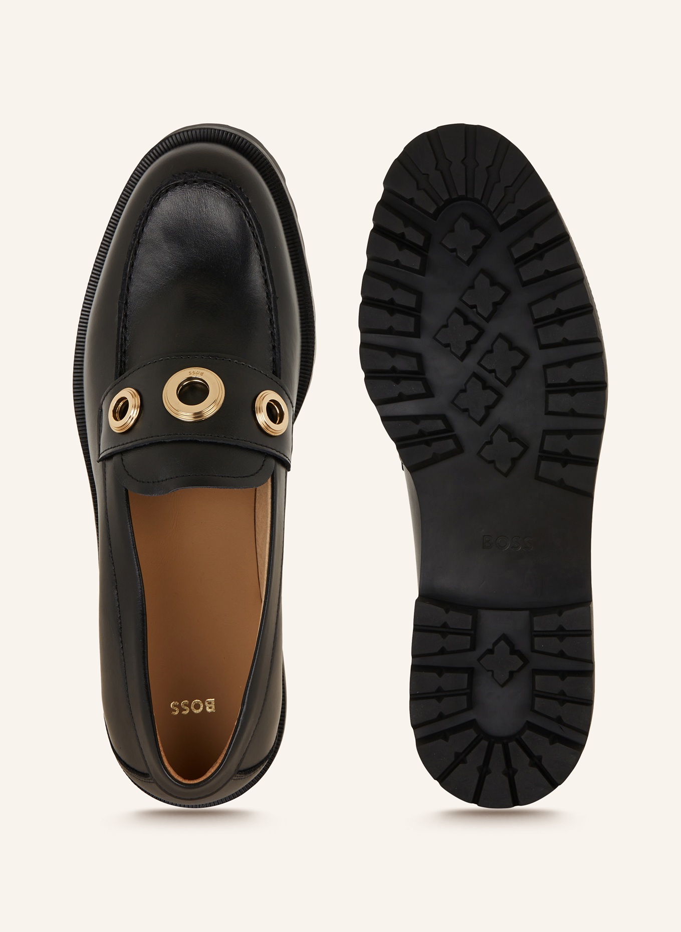 BOSS Platform loafers HELEN, Color: BLACK (Image 5)