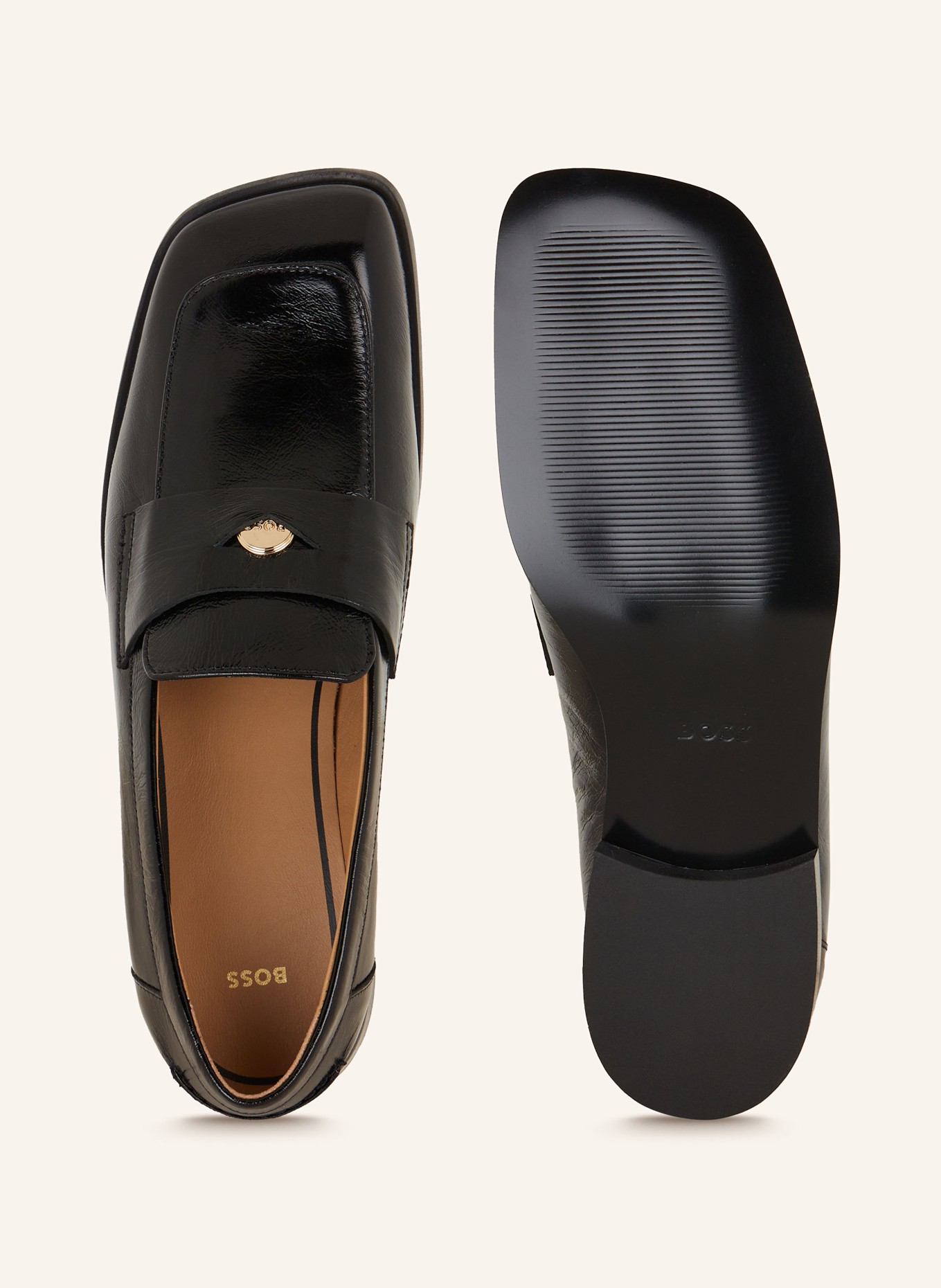 BOSS Penny loafers AYSHA, Color: BLACK (Image 5)
