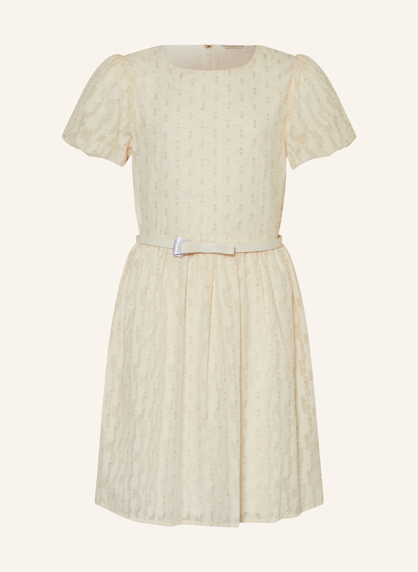 GUESS Kleid mit Glitzergarn, Farbe: ECRU (Bild 1)