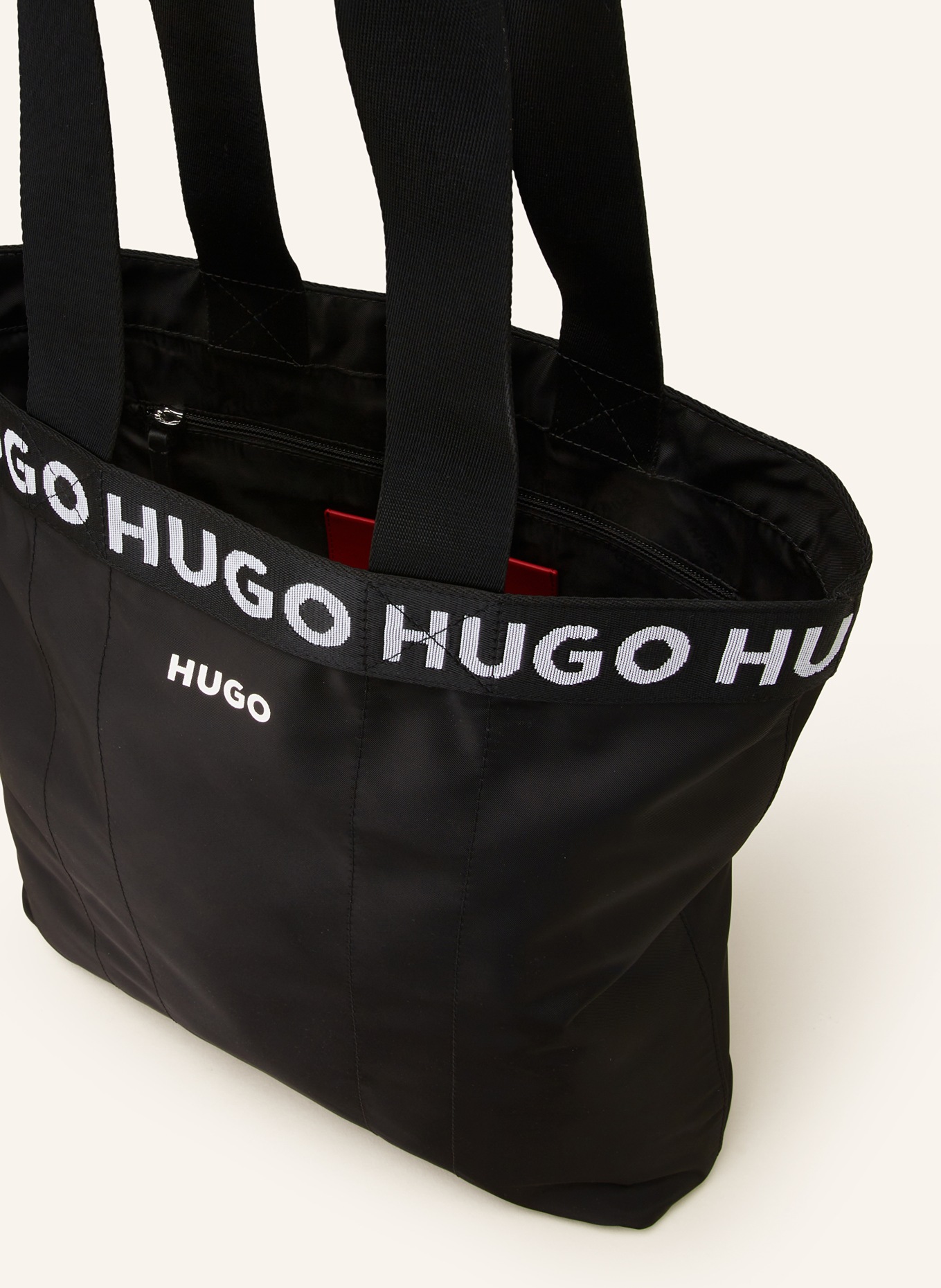 HUGO Shopper BECKY, Color: BLACK (Image 3)
