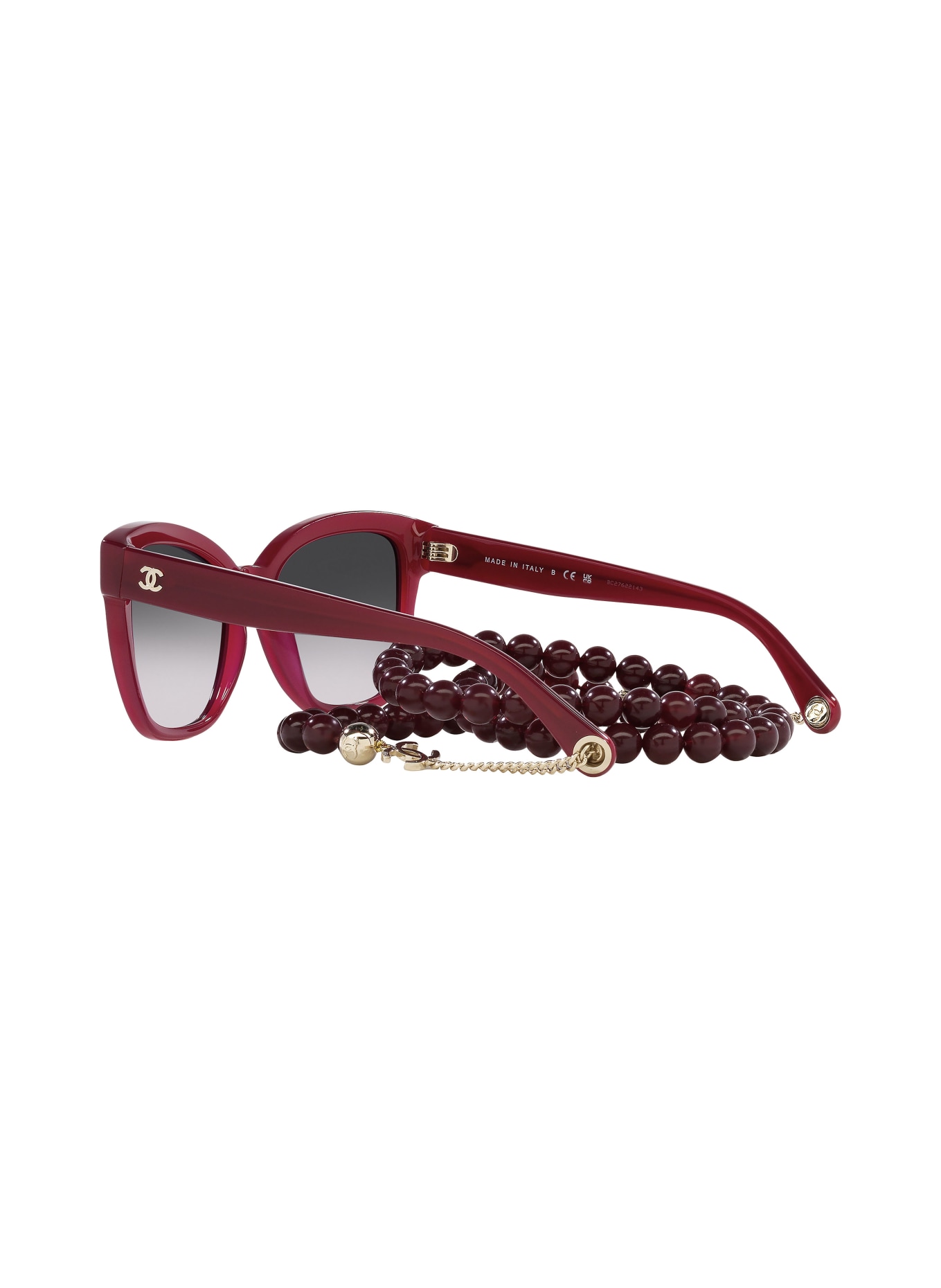 Chanel square sunglasses with chain online