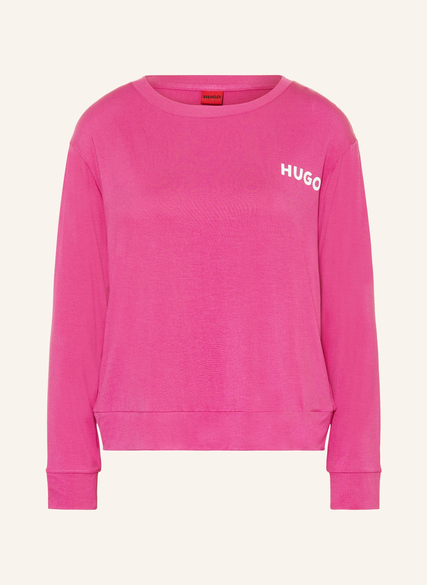 HUGO Koszulka od piżamy UNITE, Kolor: FUKSJA (Obrazek 1)