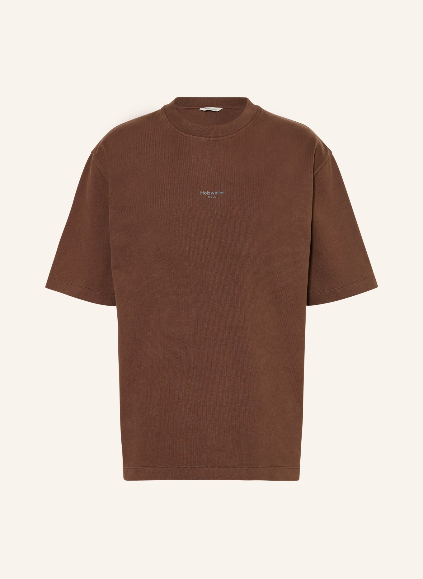 HOLZWEILER T-shirt RANGER, Color: DARK BROWN (Image 1)