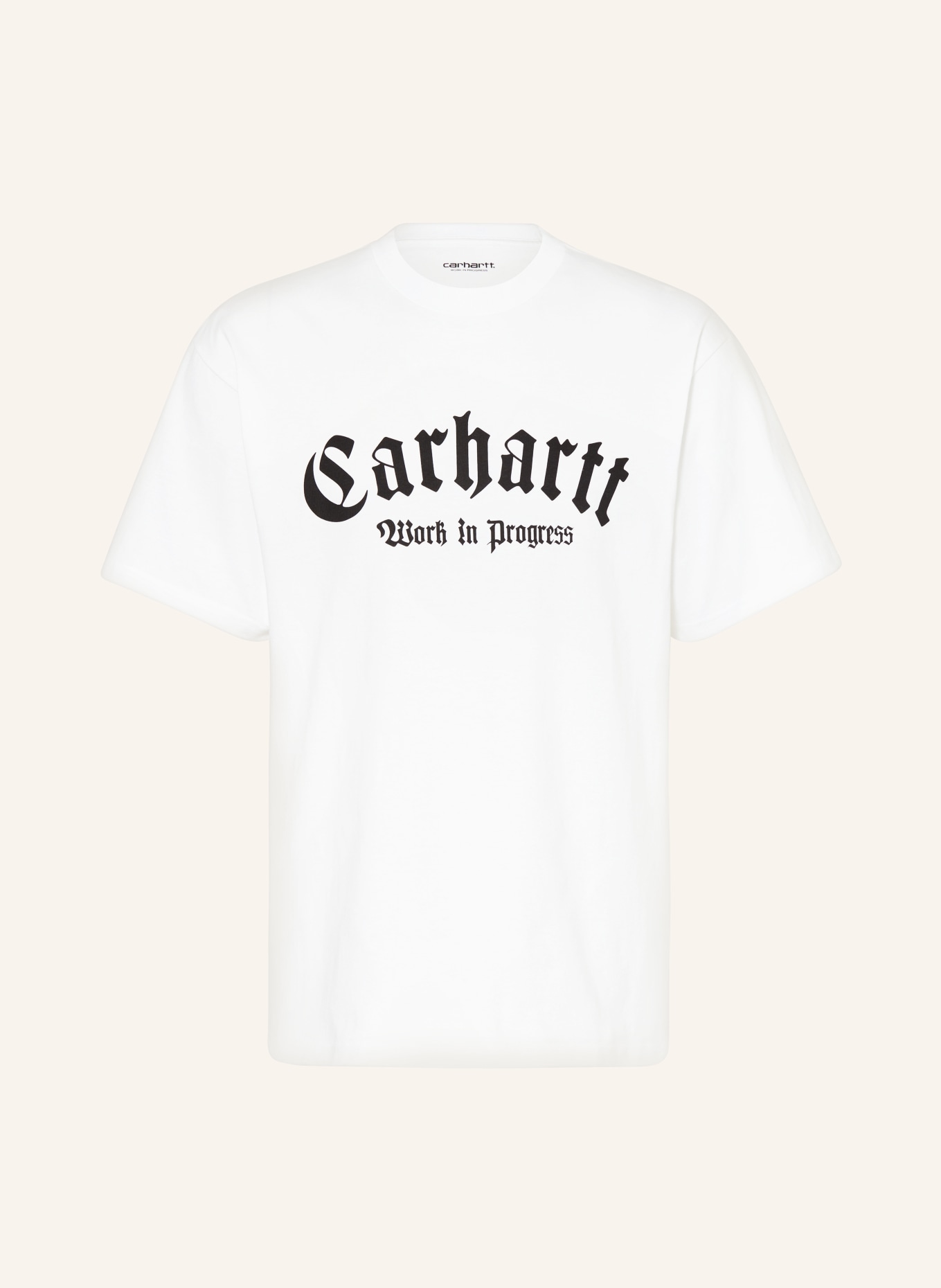 carhartt WIP T-shirt ONXY, Color: WHITE/ BLACK (Image 1)