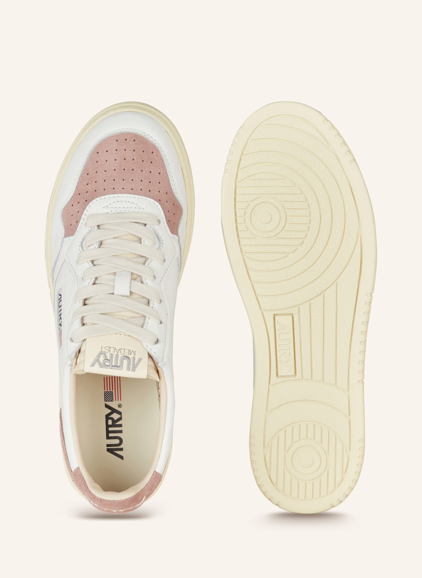 AUTRY Sneaker, Farbe: WEISS/ NUDE (Bild 5)