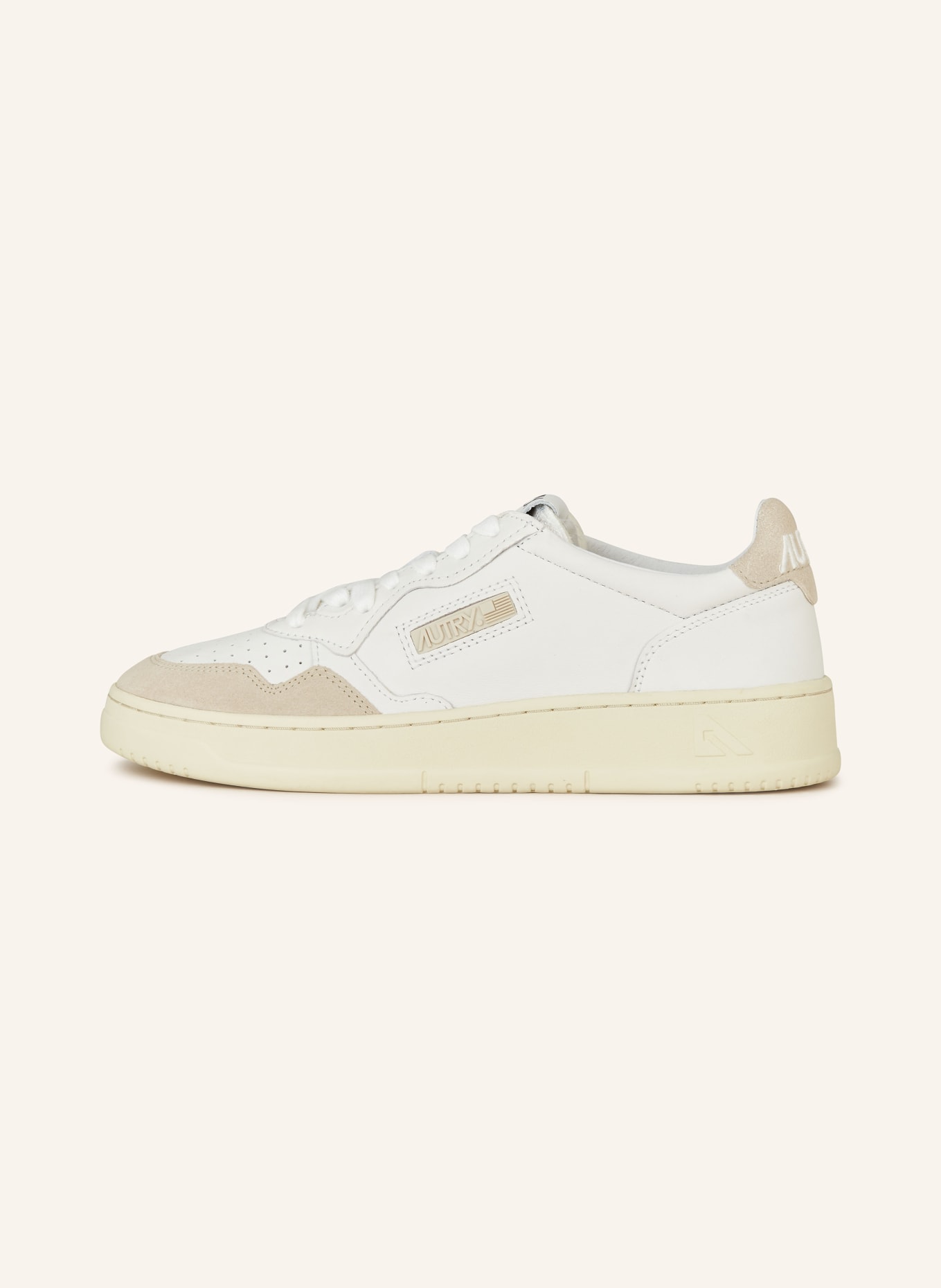 AUTRY Sneakers, Color: WHITE/ LIGHT BROWN (Image 4)