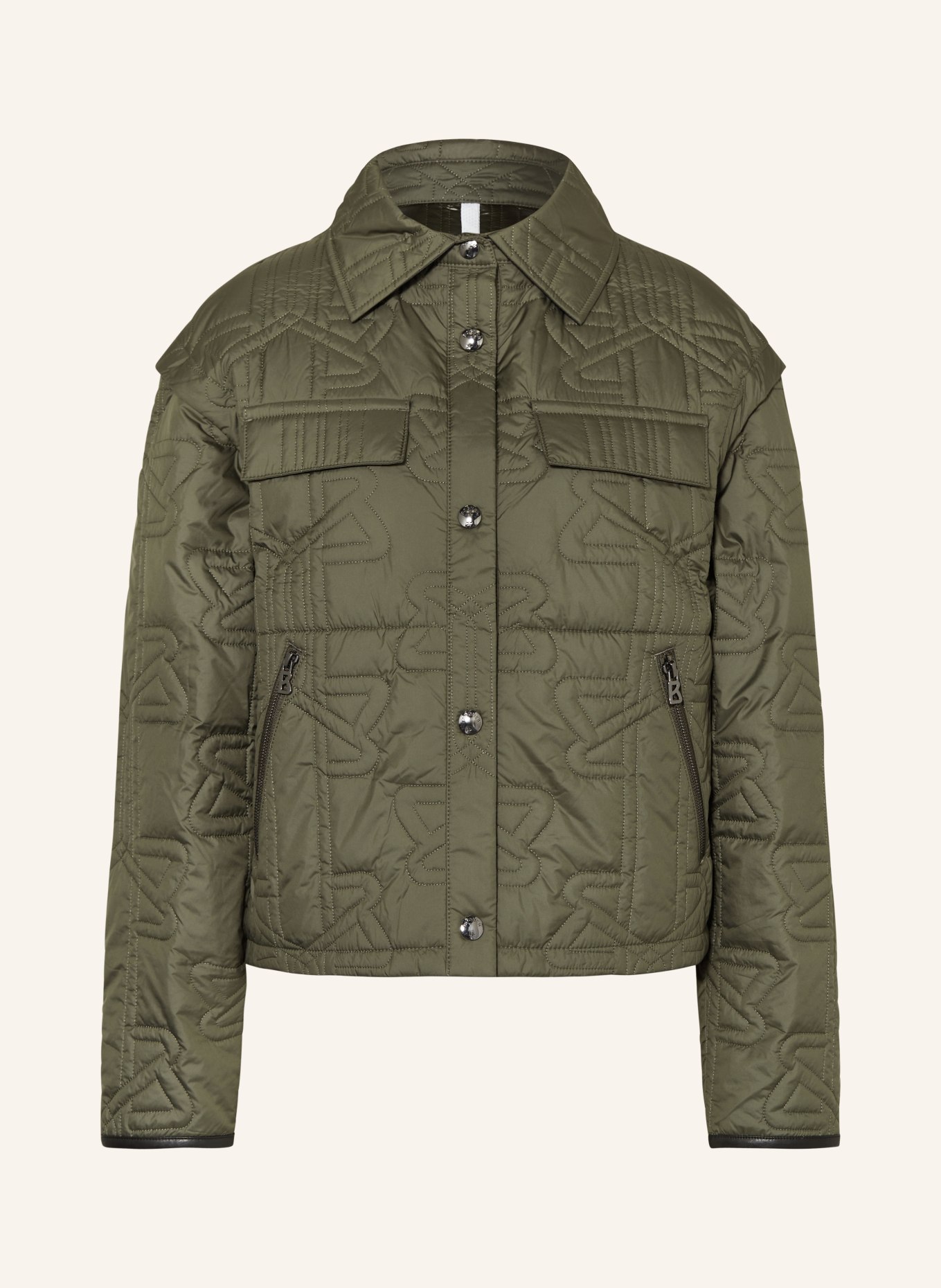 BOGNER Quilted jacket DILARA with detachable sleeves, Color: OLIVE (Image 1)