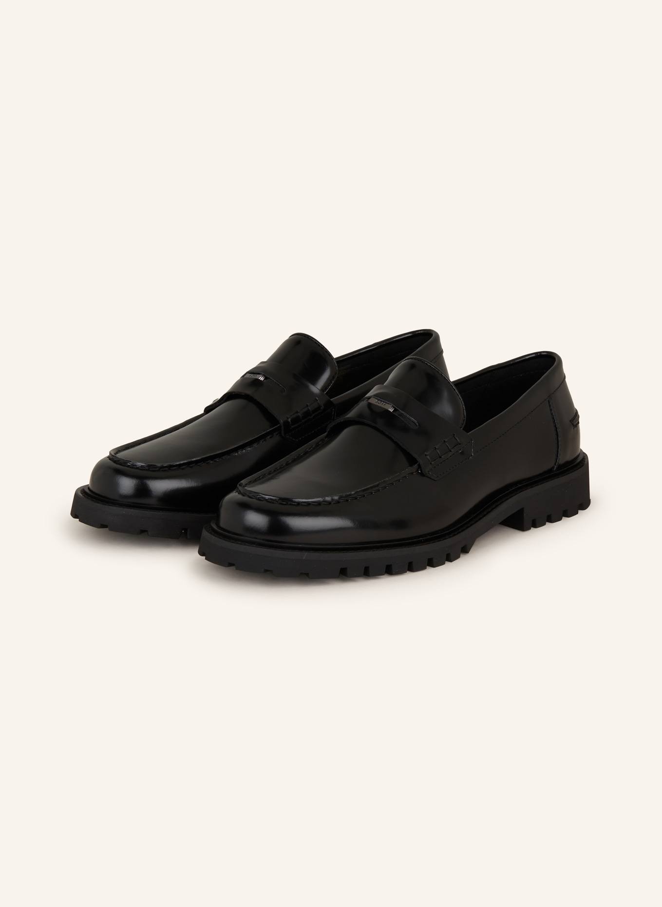 BOSS Penny loafers RICHAYL, Color: BLACK (Image 1)