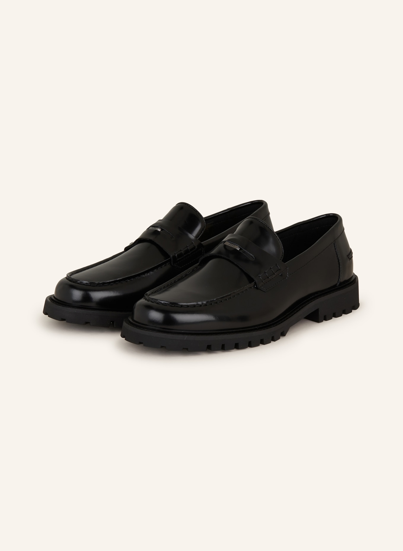 BOSS Penny loafers RICHAYL, Kolor: CZARNY (Obrazek 1)