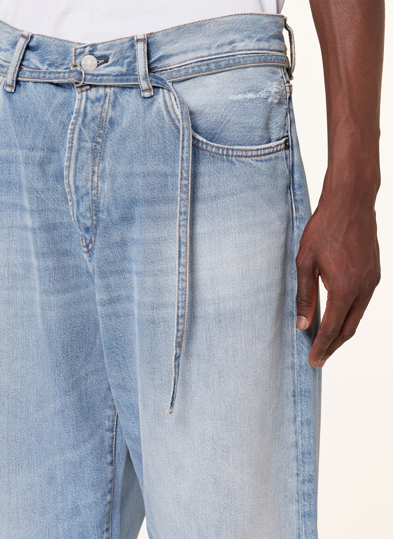 Acne Studios Jeans Regular Fit, Farbe: LIGHT BLUE (Bild 5)