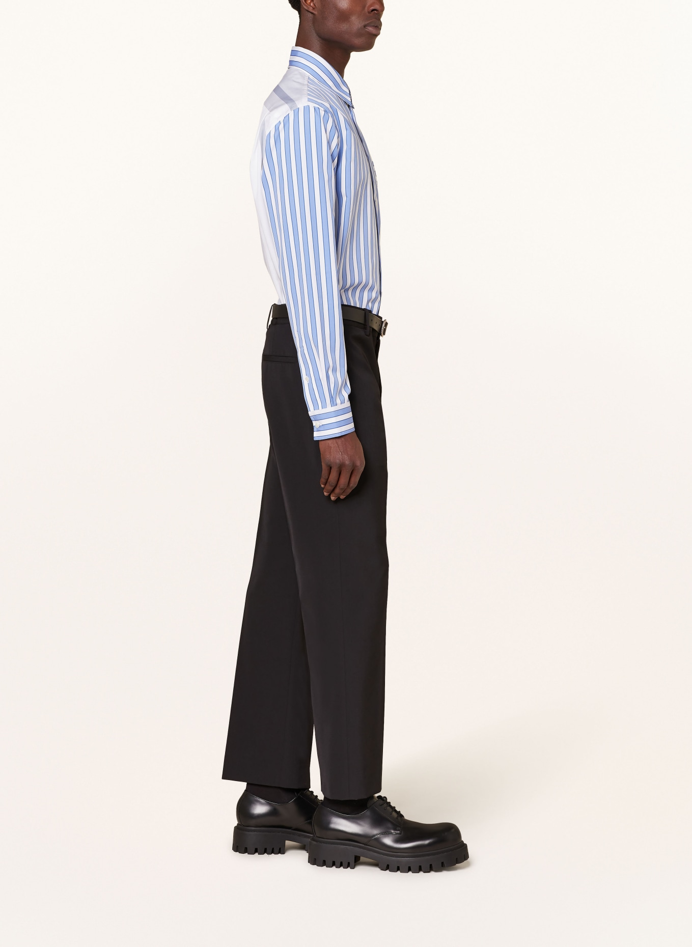 Acne Studios Oblekové kalhoty Regular Fit, Barva: BLACK (Obrázek 5)