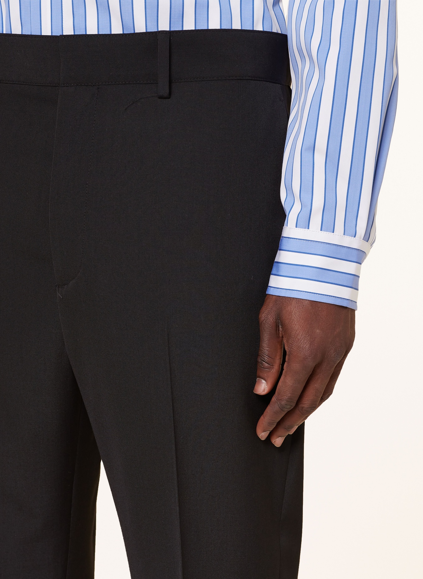 Acne Studios Suit trousers regular fit, Color: BLACK (Image 6)