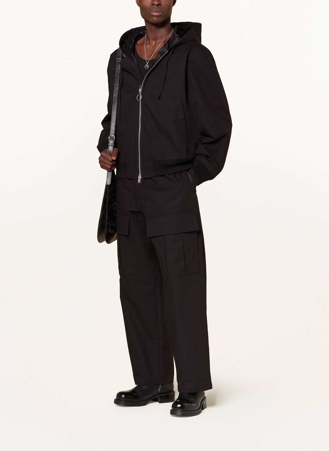 Acne Studios Bomber jacket, Color: BLACK (Image 2)