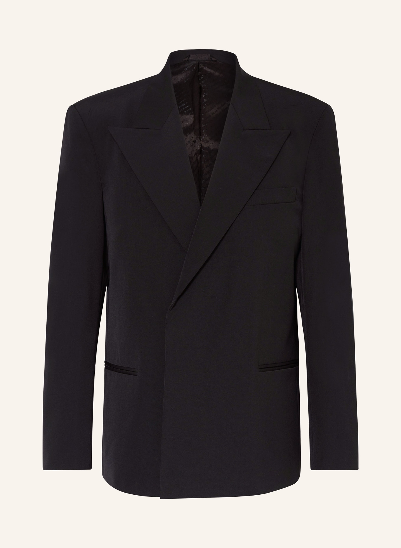 Acne Studios Oblekové sako Regular Fit, Barva: BLACK (Obrázek 1)