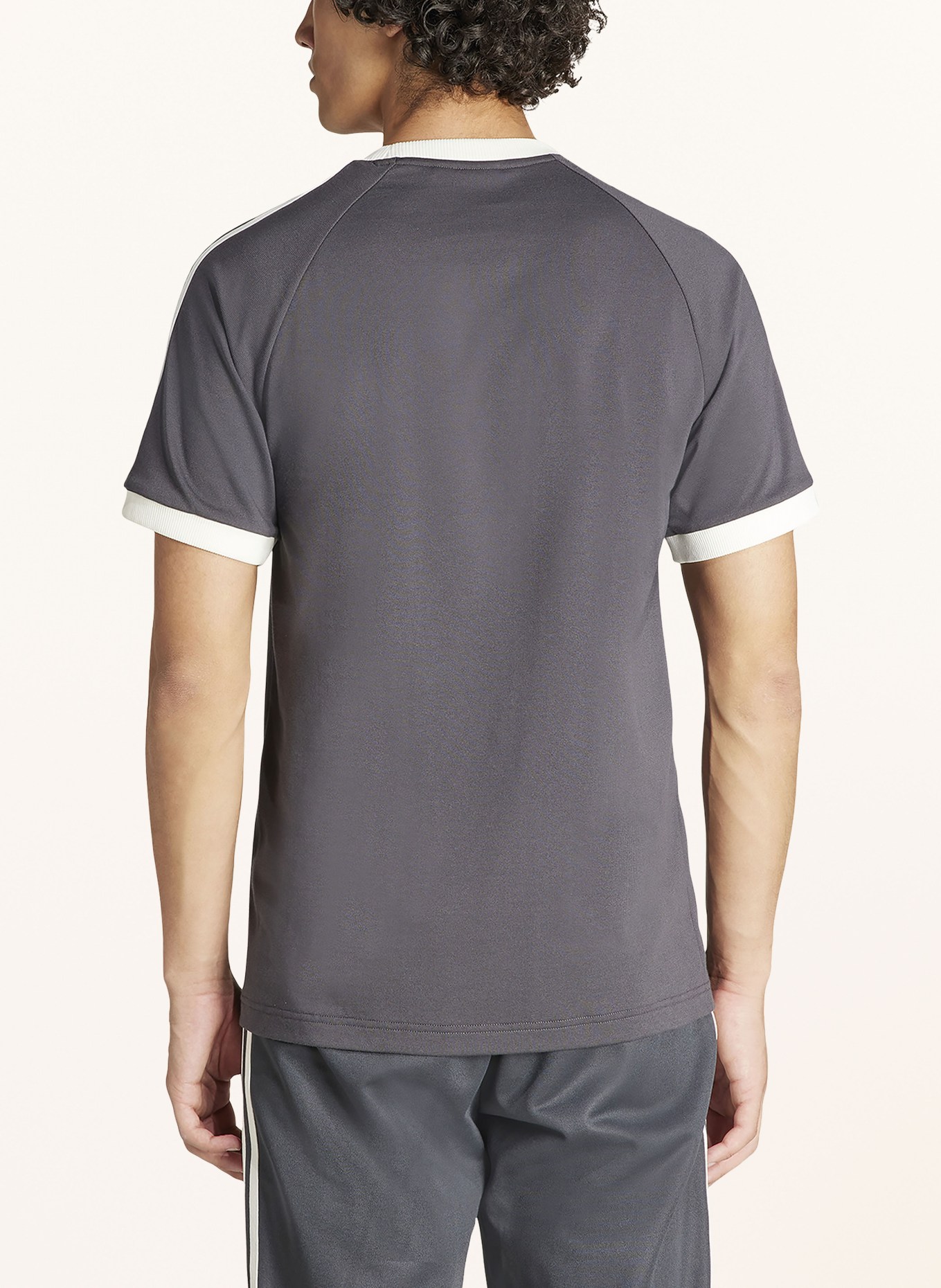 adidas Originals T-shirt ADICOLOR CLASSICS, Color: DARK GRAY (Image 3)