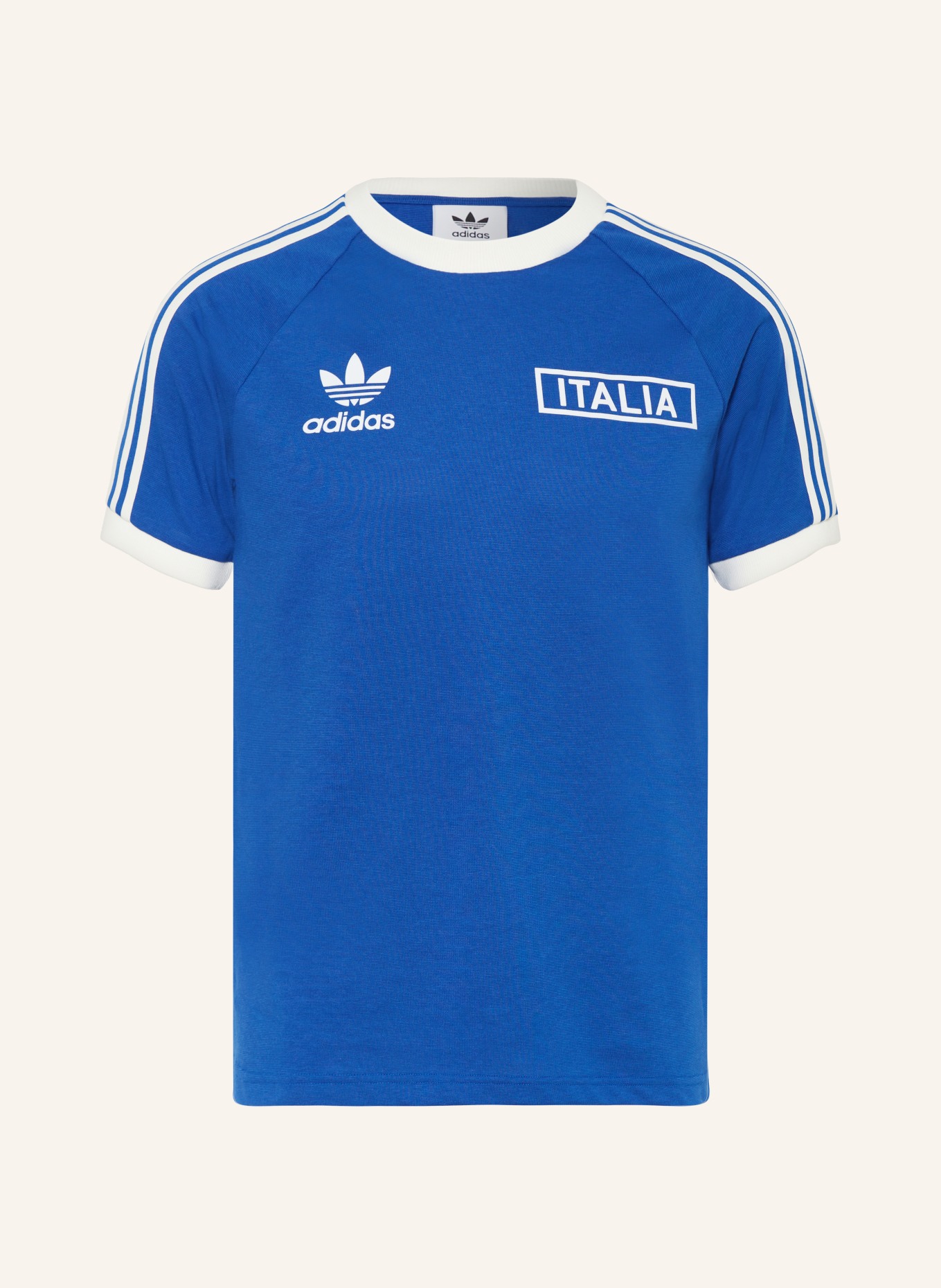 adidas Originals T-shirt ITALIEN ADICOLOR CLASSICS, Kolor: NIEBIESKI (Obrazek 1)