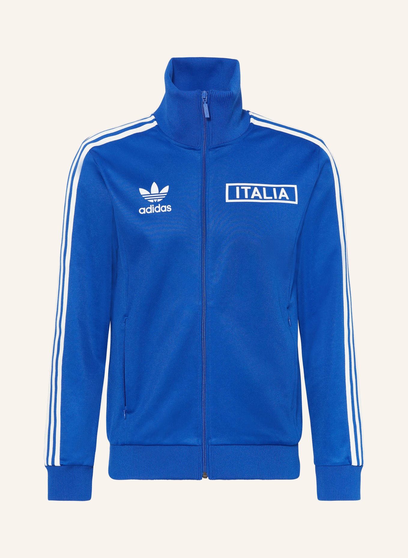 adidas Originals Training jacket ITALIEN BECKENBAUER, Color: BLUE (Image 1)
