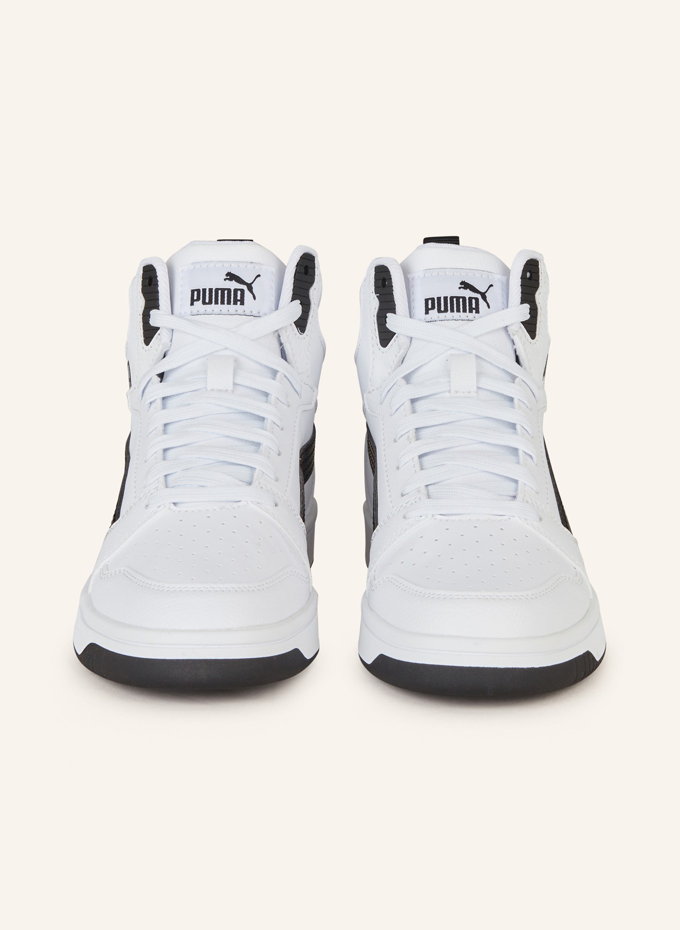 PUMA Hightop-Sneaker REBOUND V6, Farbe: WEISS/ SCHWARZ (Bild 3)