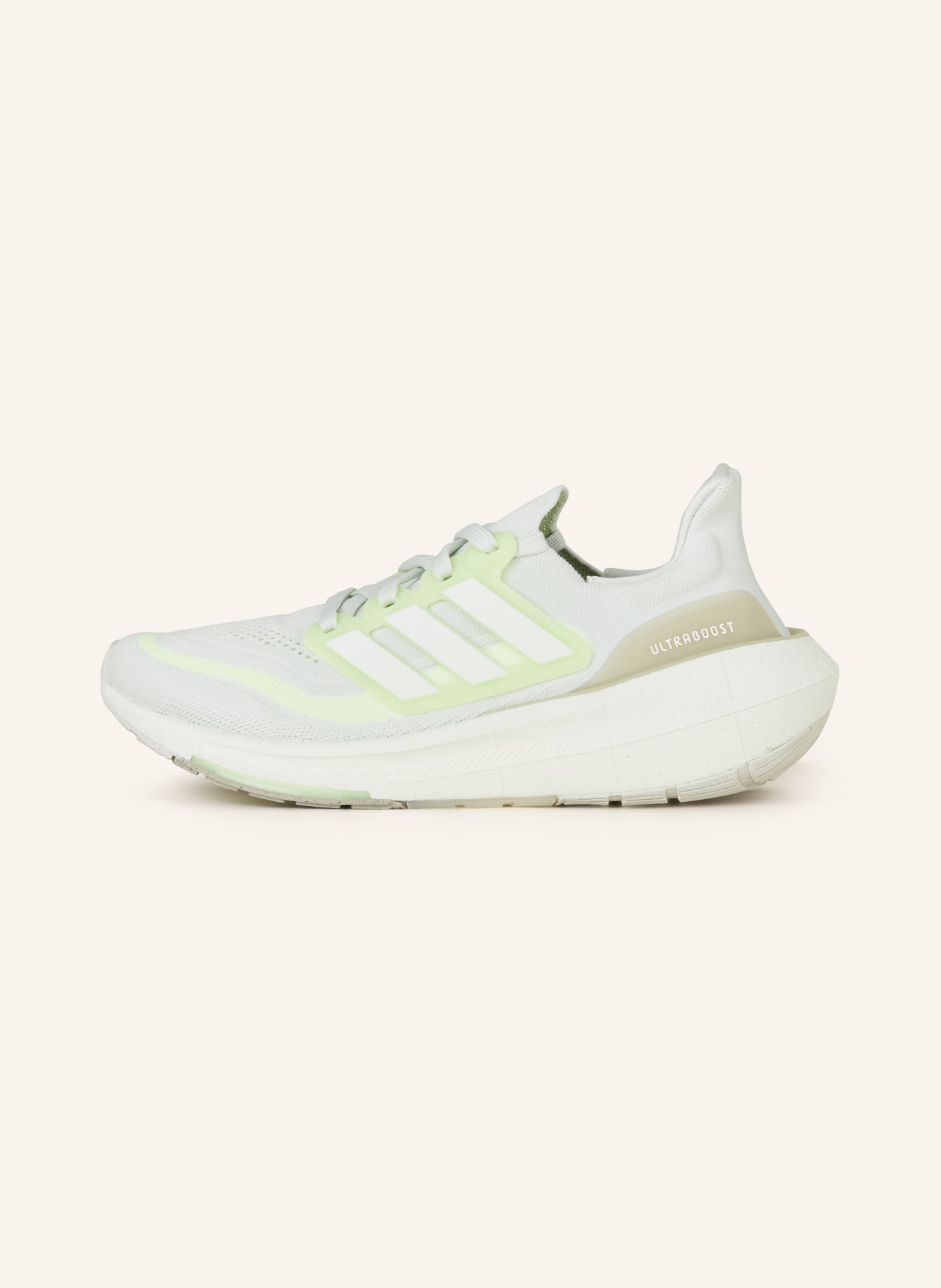 adidas Running shoes ULTRABOOST LIGHT, Color: WHITE/ NEON GREEN (Image 4)