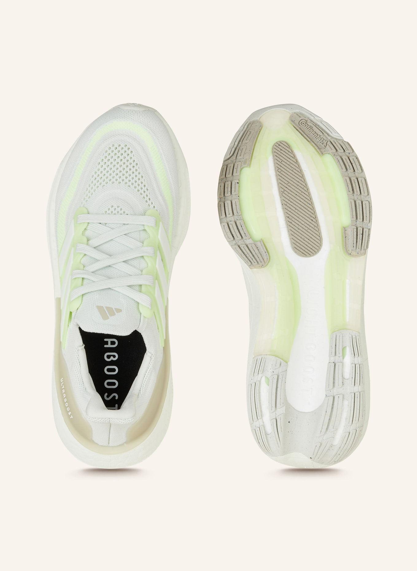 adidas Běžecké boty ULTRABOOST LIGHT, Barva: BÍLÁ/ NEONOVĚ ZELENÁ (Obrázek 5)