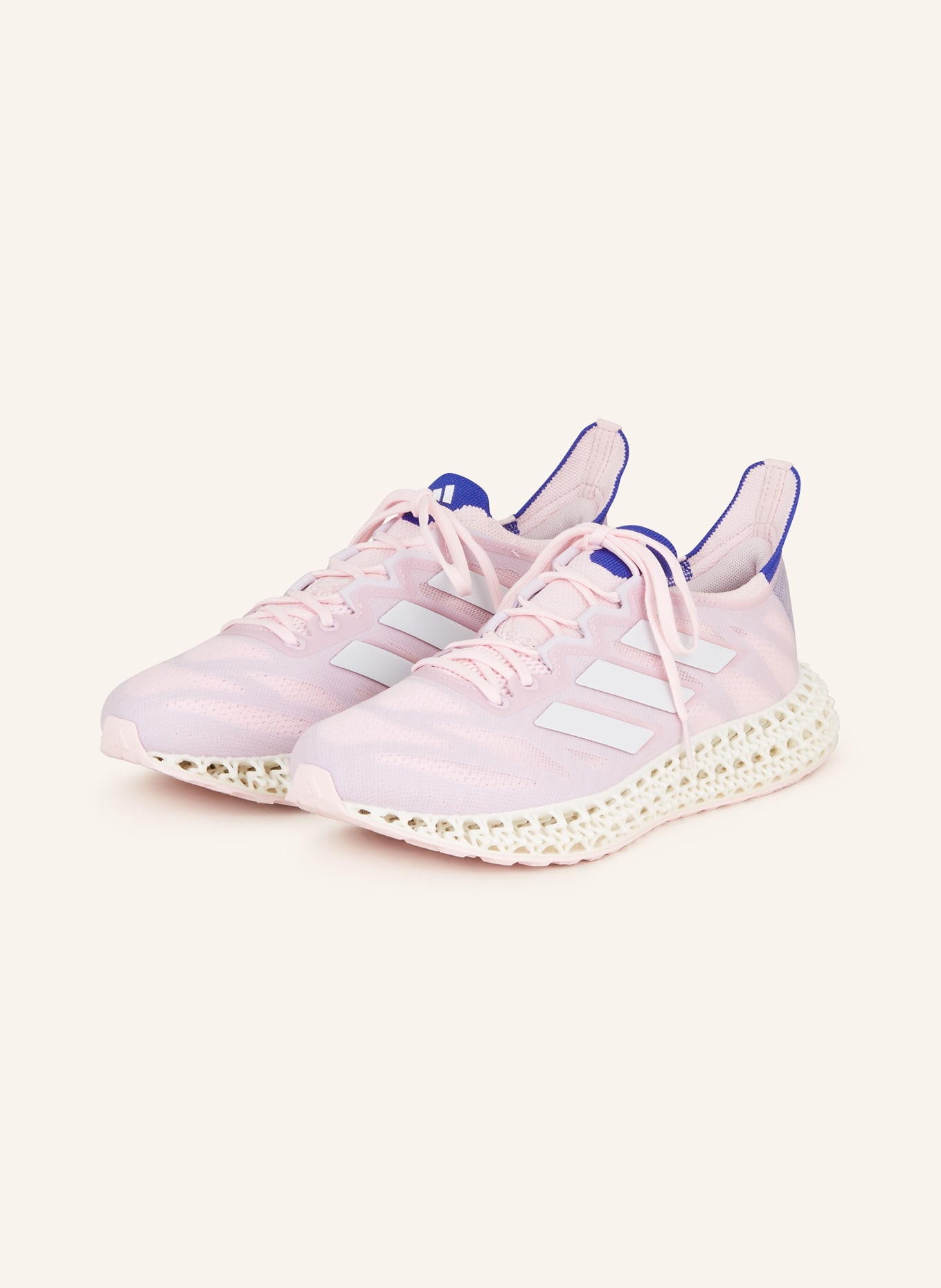 adidas Running shoes 4DFWD 3, Color: PINK/ BLUE (Image 1)