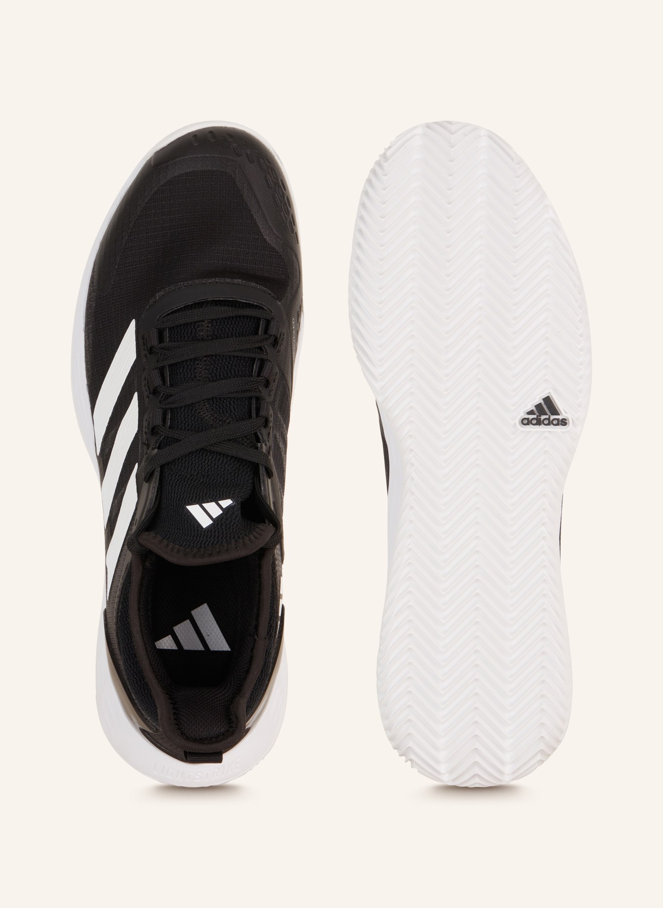 adidas Tennis shoes ADIZERO UBERSONIC 4.1, Color: BLACK/ WHITE (Image 5)