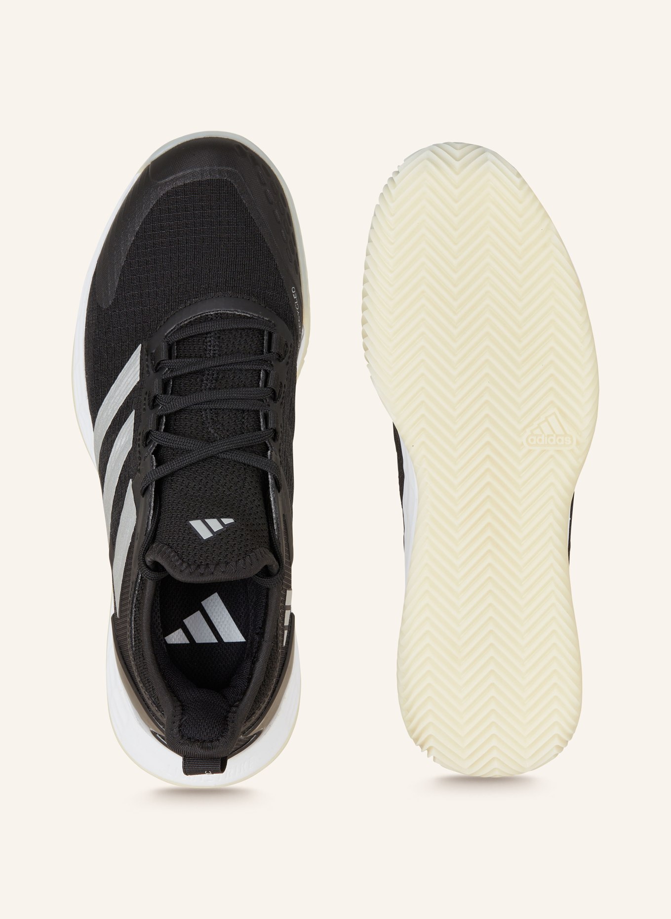 adidas Tennis shoes ADIZERO UBERSONIC 4.1, Color: BLACK/ SILVER (Image 5)