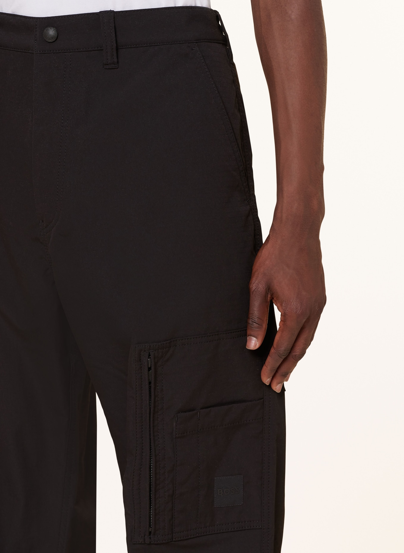BOSS Cargo pants SKATE, Color: BLACK (Image 5)