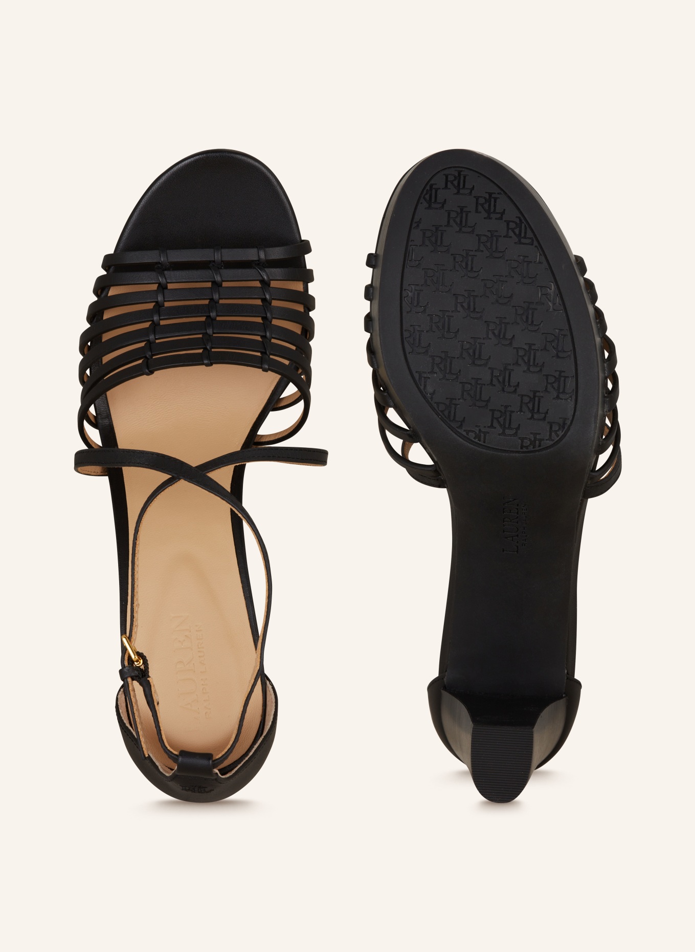 LAUREN RALPH LAUREN Platform sandals, Color: BLACK (Image 5)
